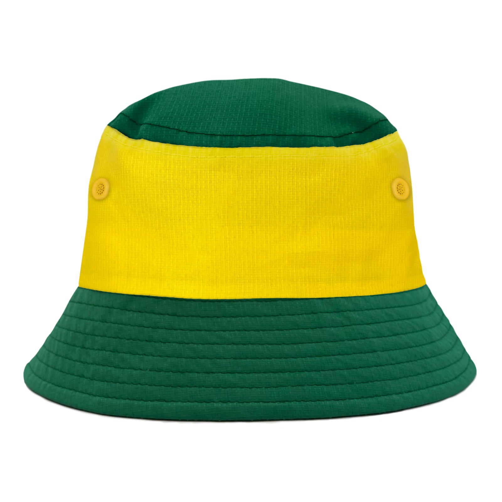 Man United bucket hat in green & yellow colours