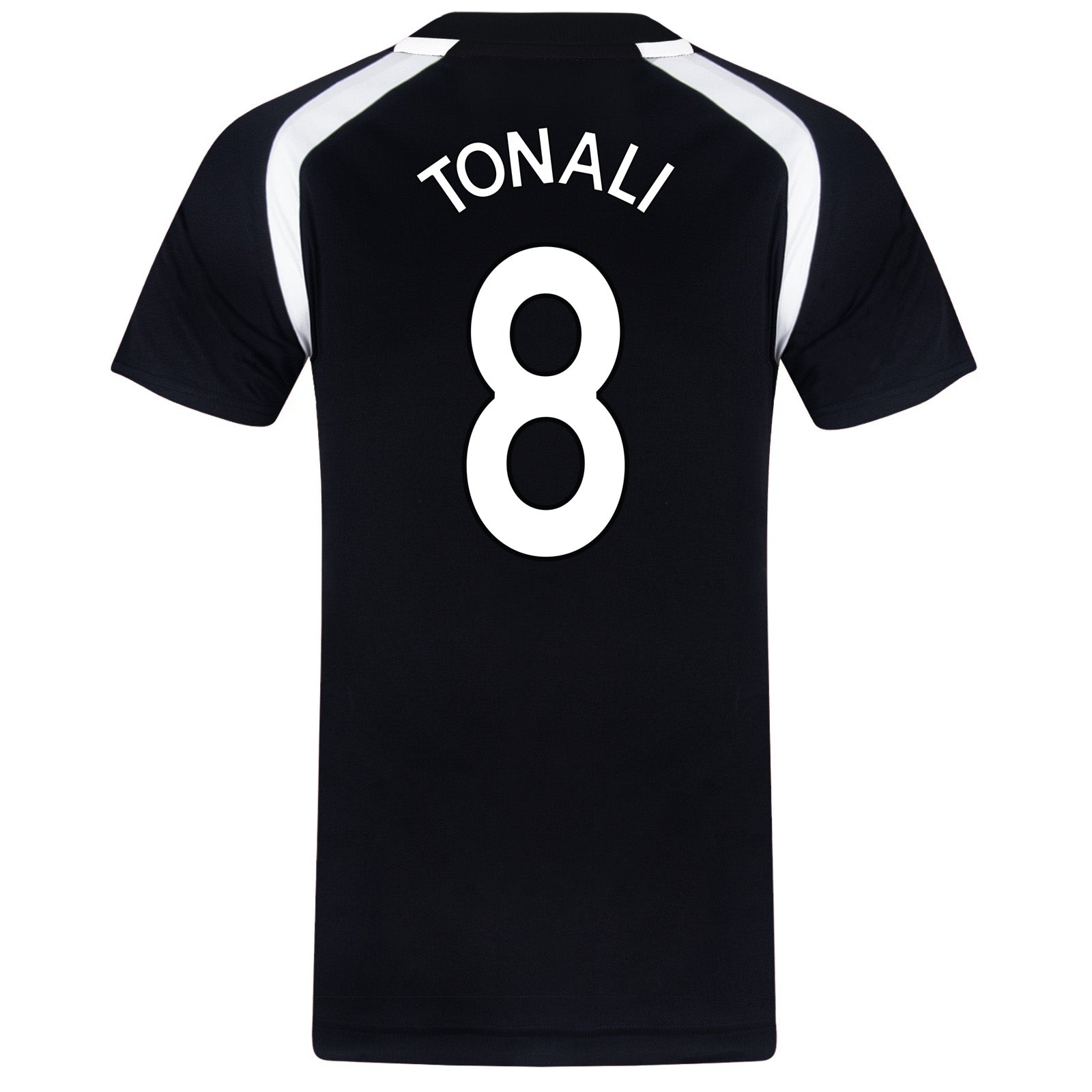 Newcastle United kids T-shirt in black with club crest to chest.