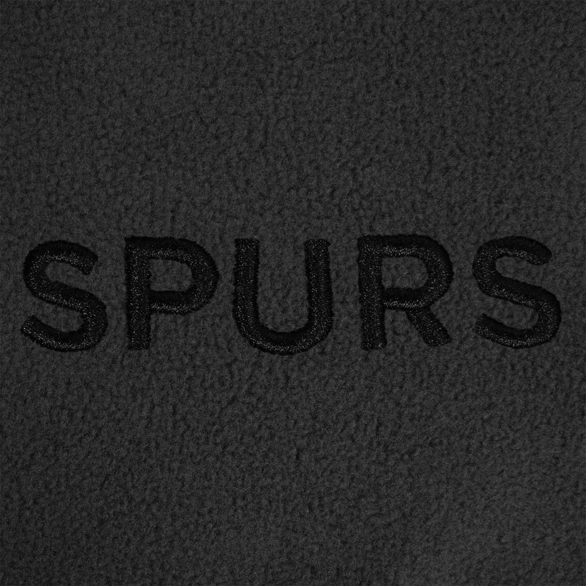 Tottenham Hotspur adults microfleece jacket in grey with a woven club crest to chest.