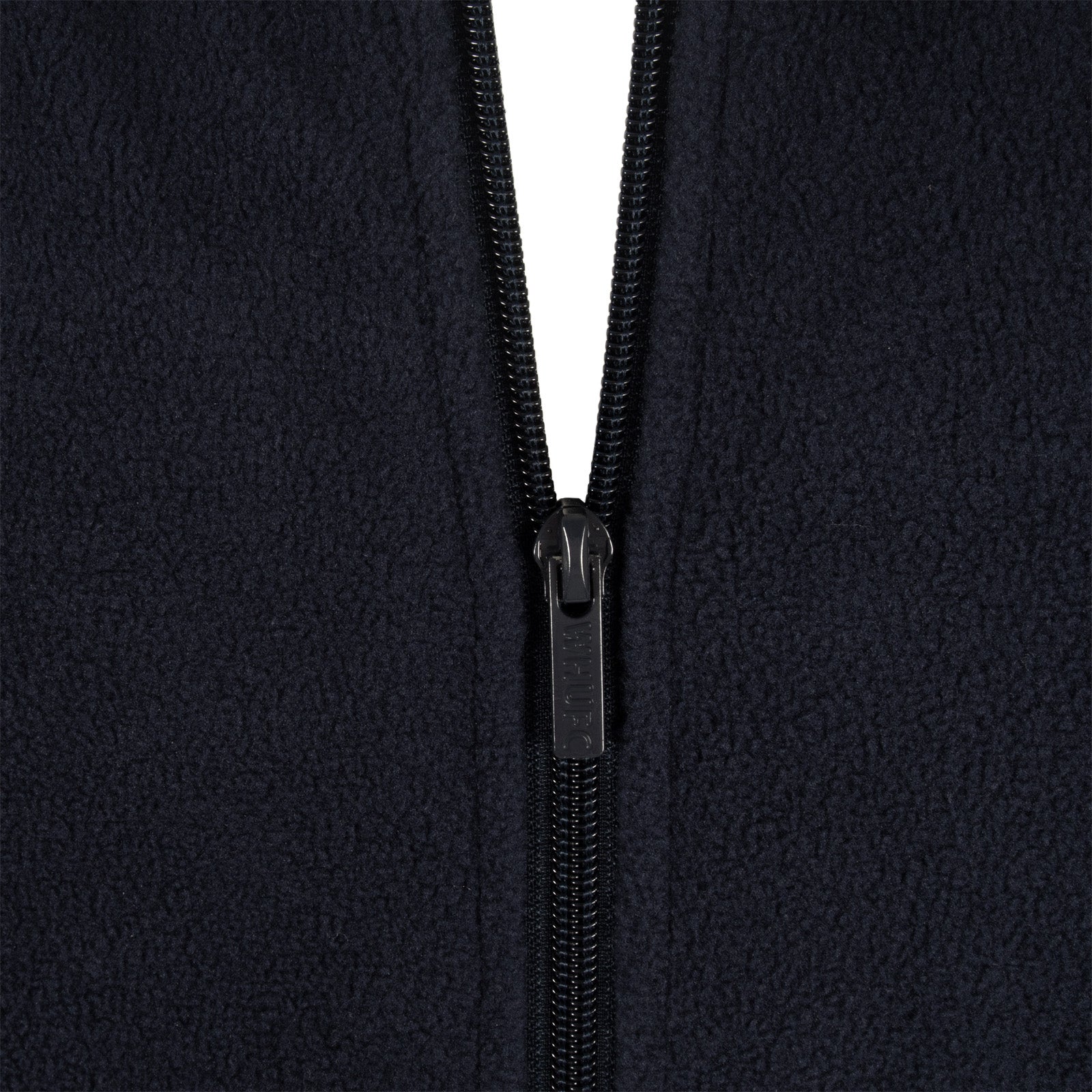 West Ham United adults microfleece jacket in navy with a woven club crest to chest.