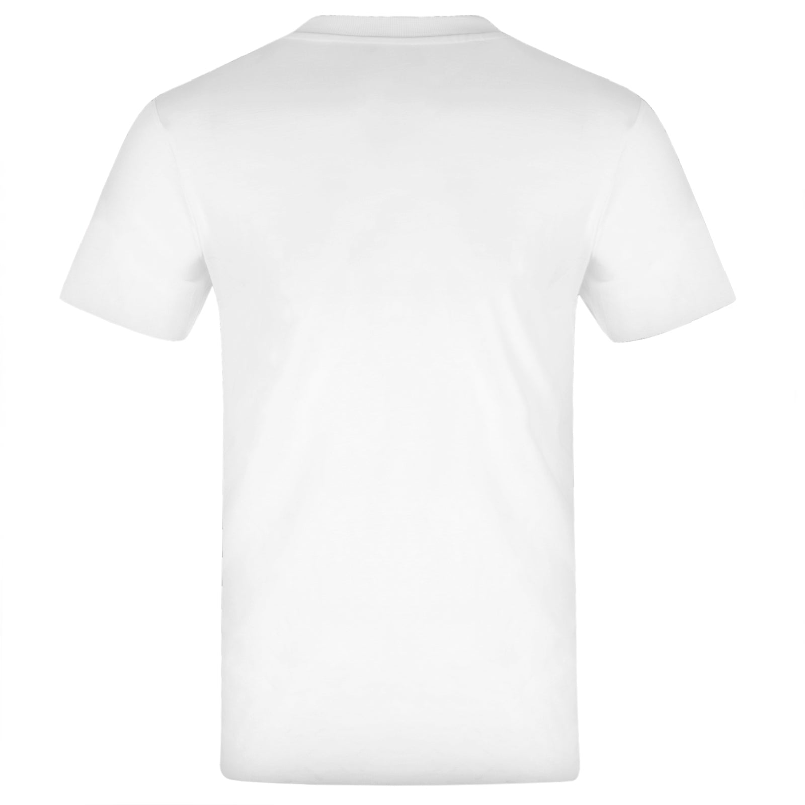 Man Utd adults T-Shirt in white with team crest and MCR text to front.