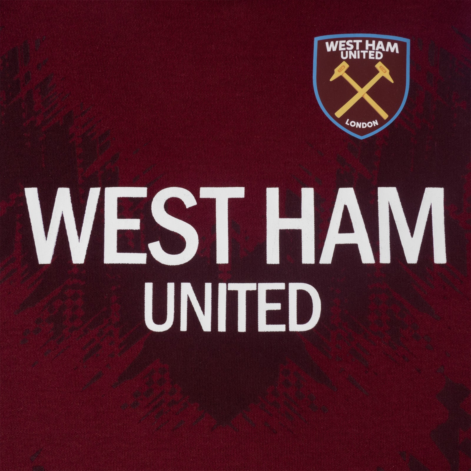 West Ham United FC baby sleepsuit in claret