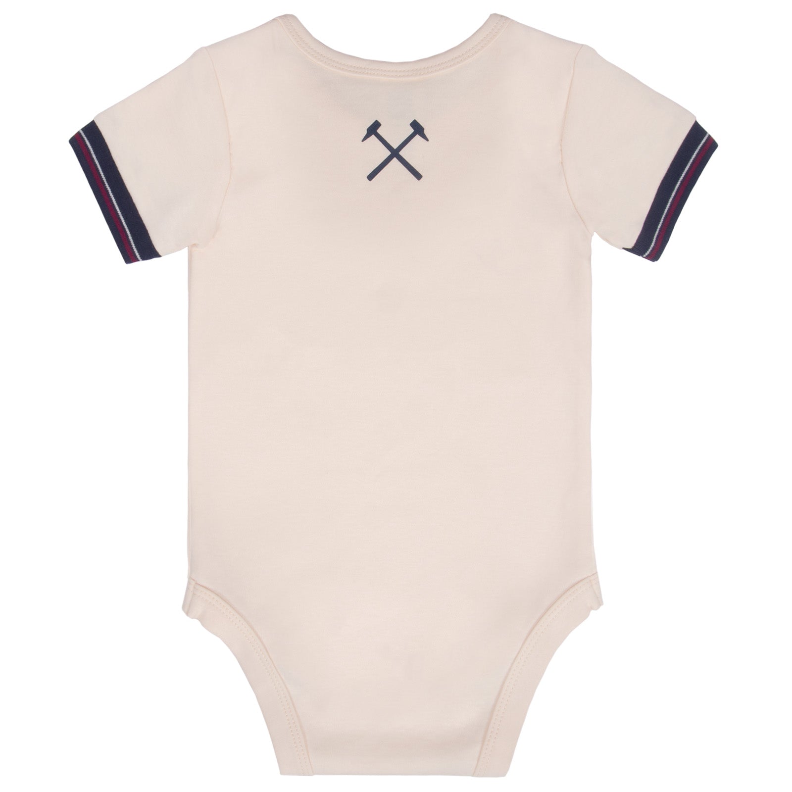 West Ham United FC baby 2pk bodysuit in claret & ecru
