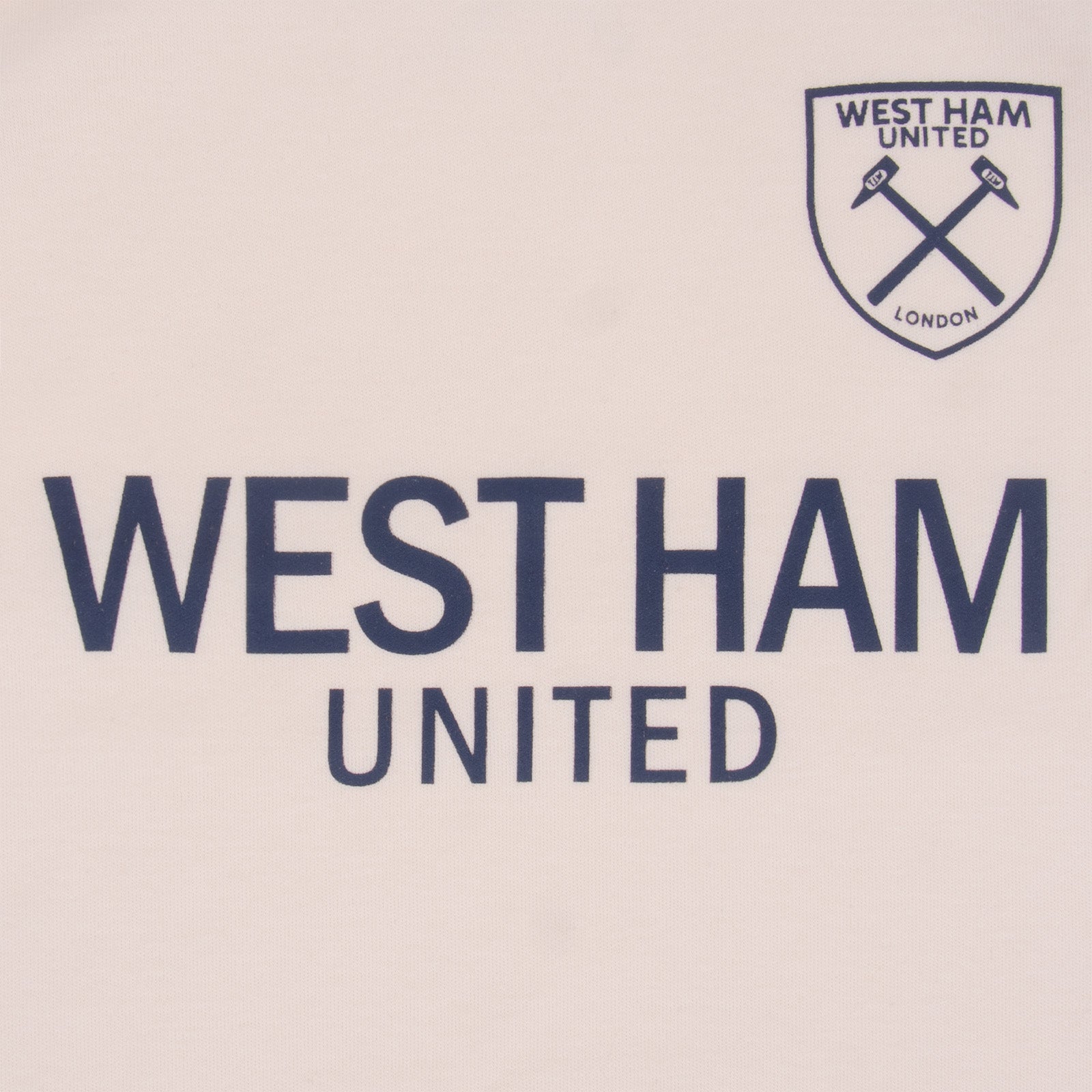 West Ham United FC baby 2pk bodysuit in claret & ecru