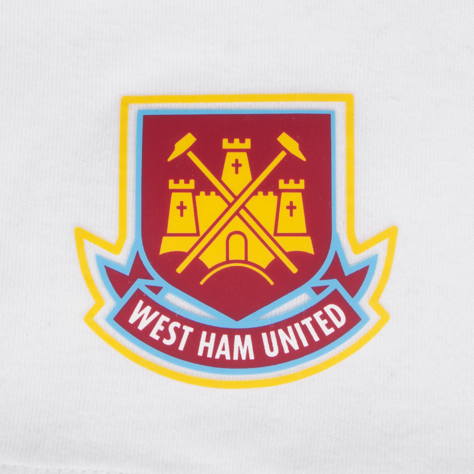 West Ham United FC baby t-shirt & shorts set in claret & blue