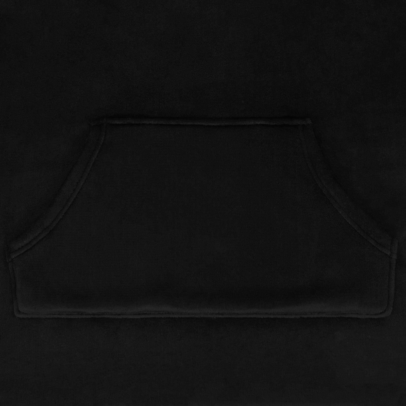 Celtic oversized hoodie blanket for adults in black