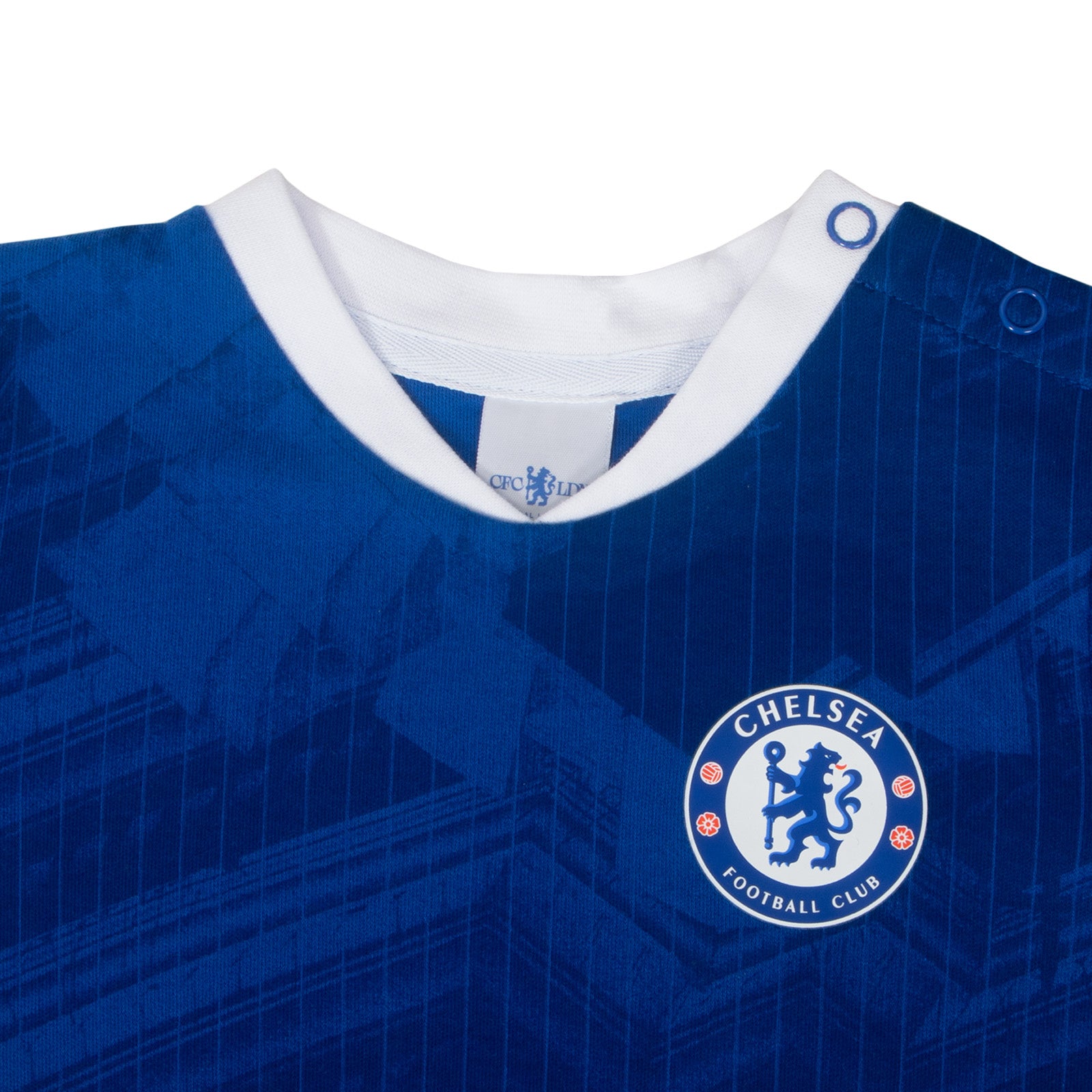 Chelsea FC baby sleepsuit in blue