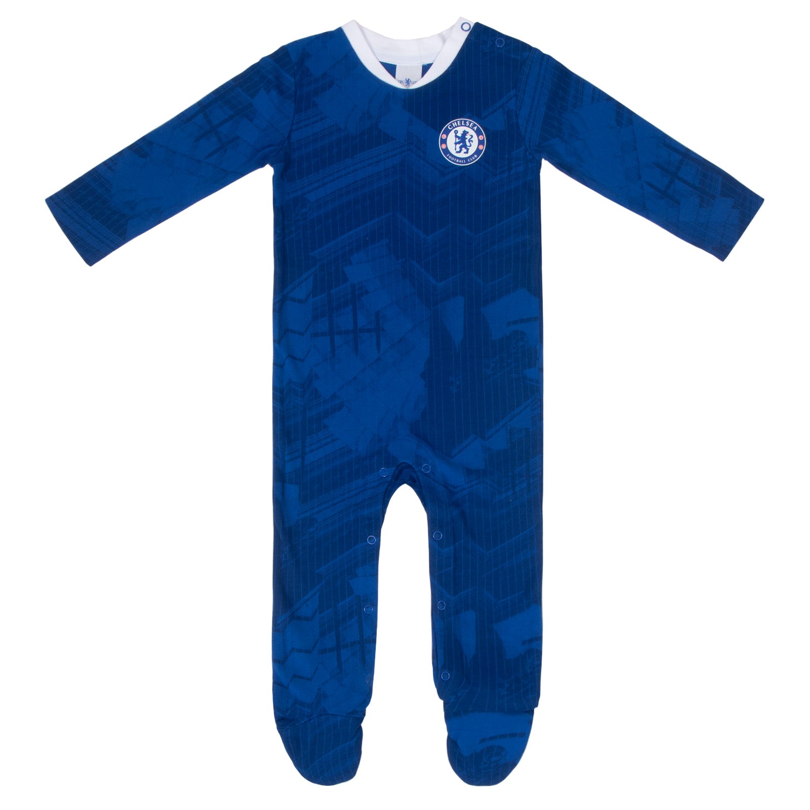Chelsea FC baby sleepsuit in blue
