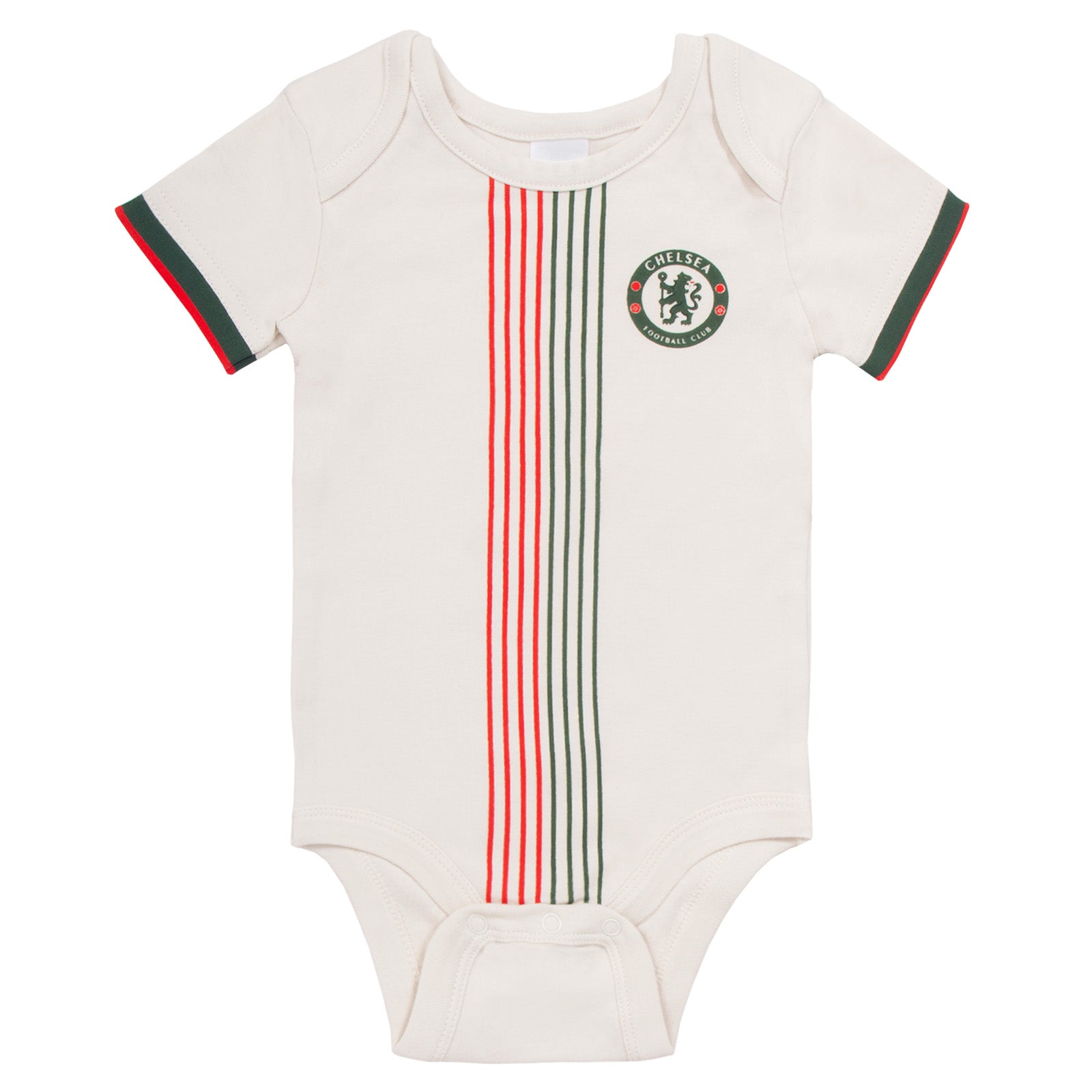 Chelsea FC baby 2pk bodysuit in blue & off-white