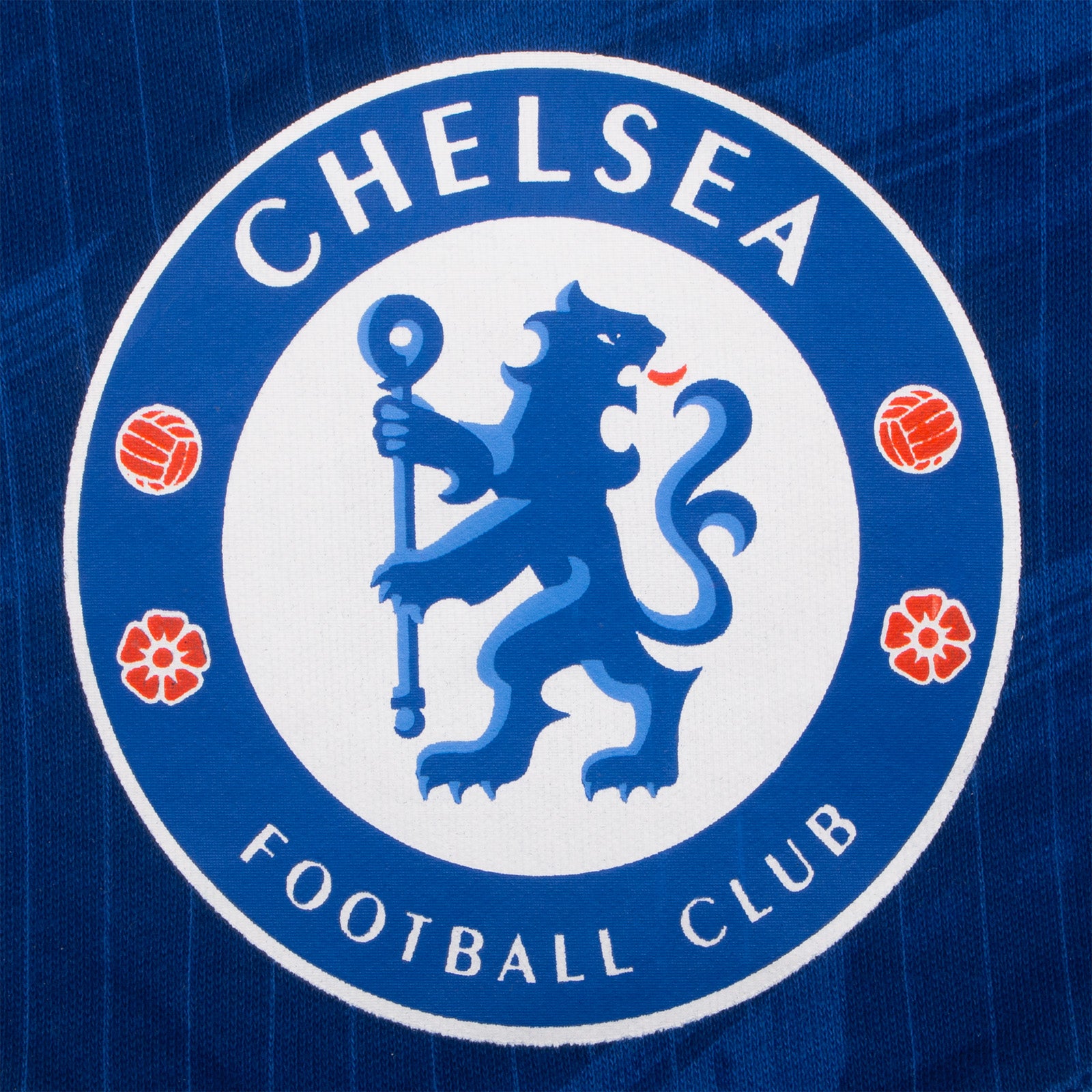 Chelsea FC baby 2pk bibs in blue & off-white