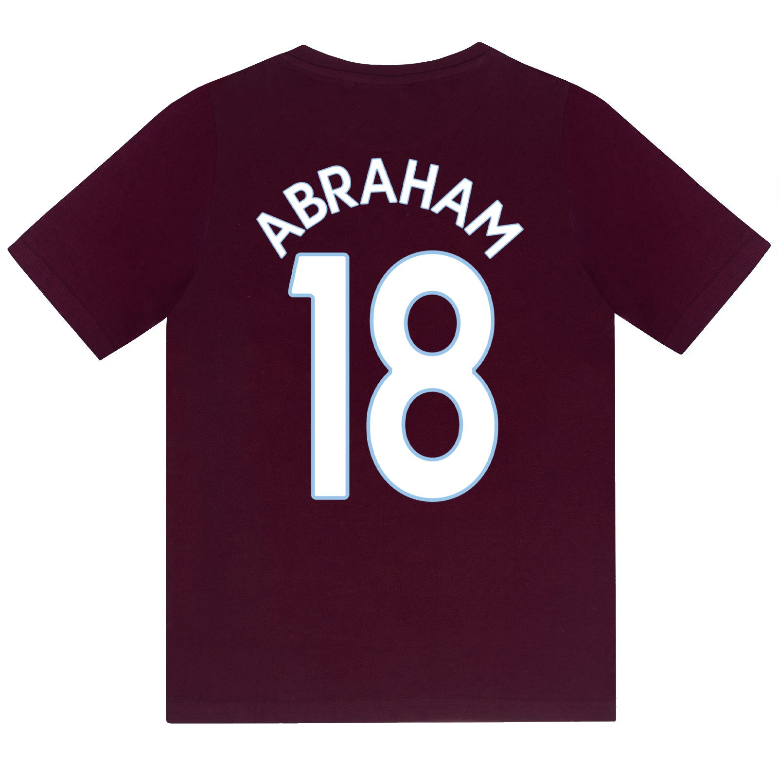 Aston Villa short pyjamas for kids in claret
