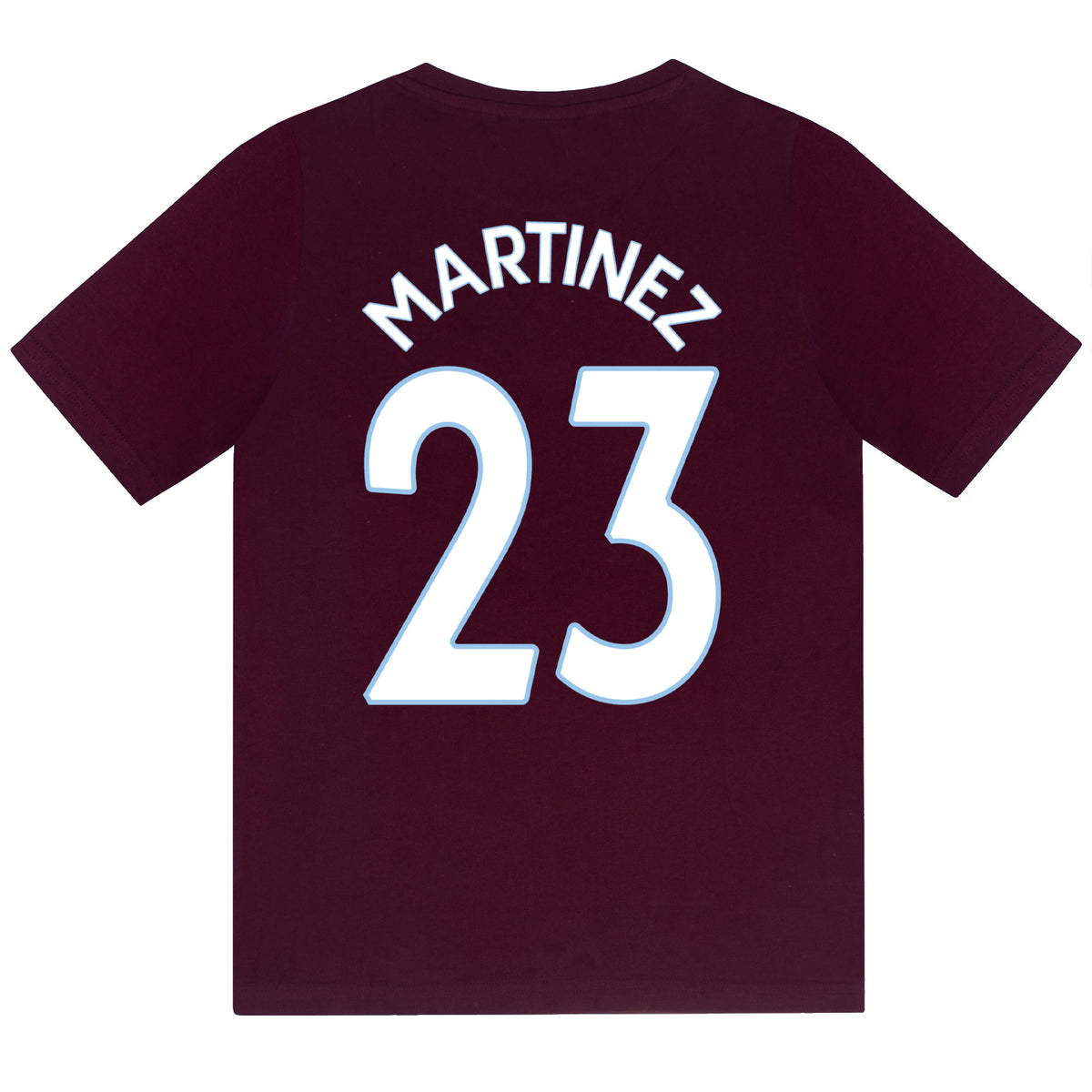 Aston Villa short pyjamas for kids in claret