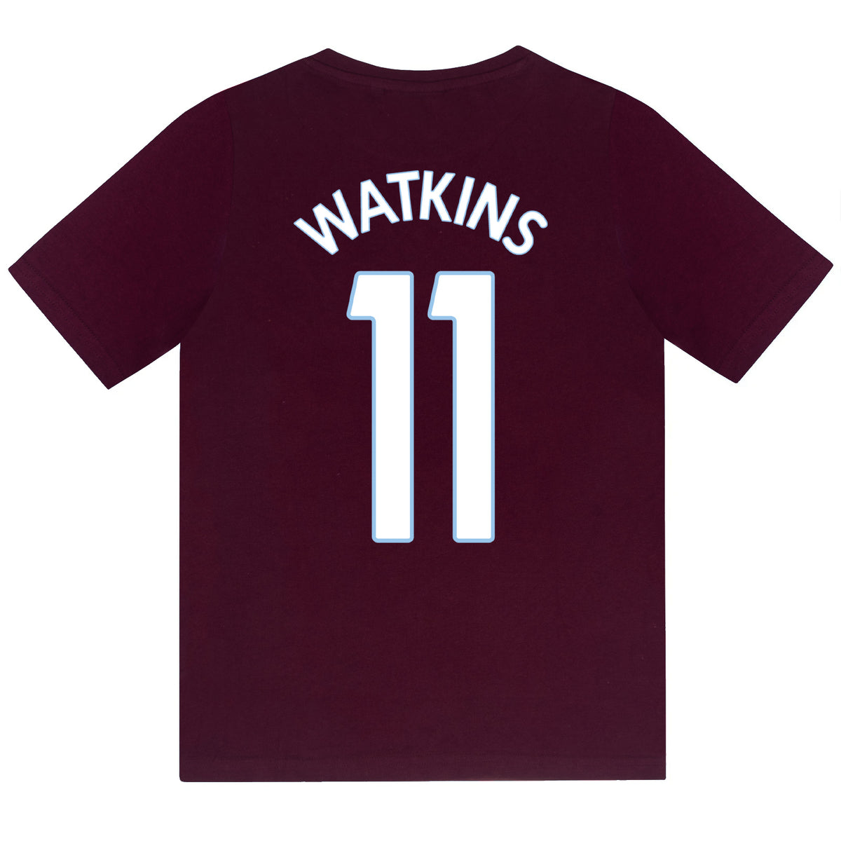 Aston Villa short pyjamas for kids in claret