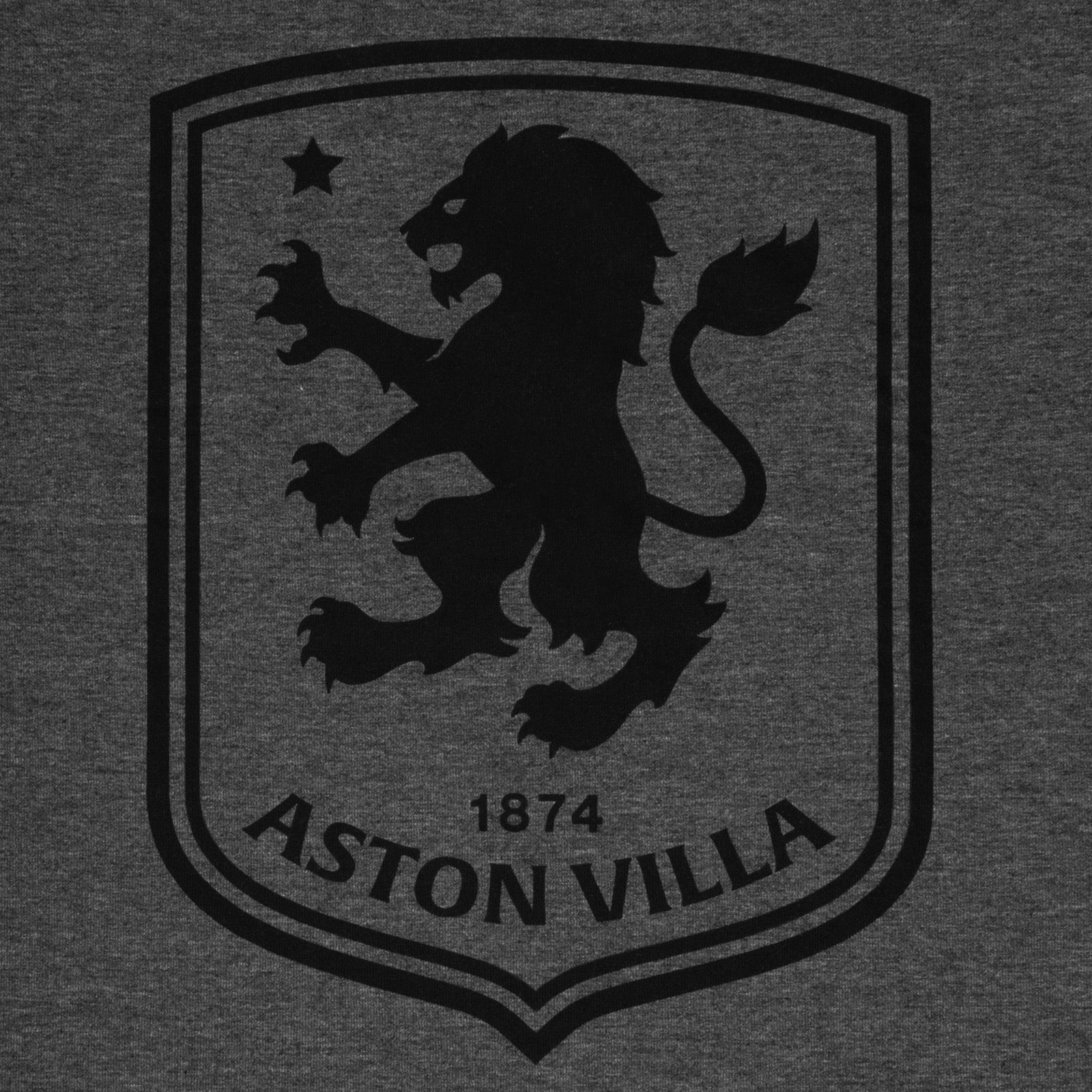 Aston Villa short pyjamas for adults in grey