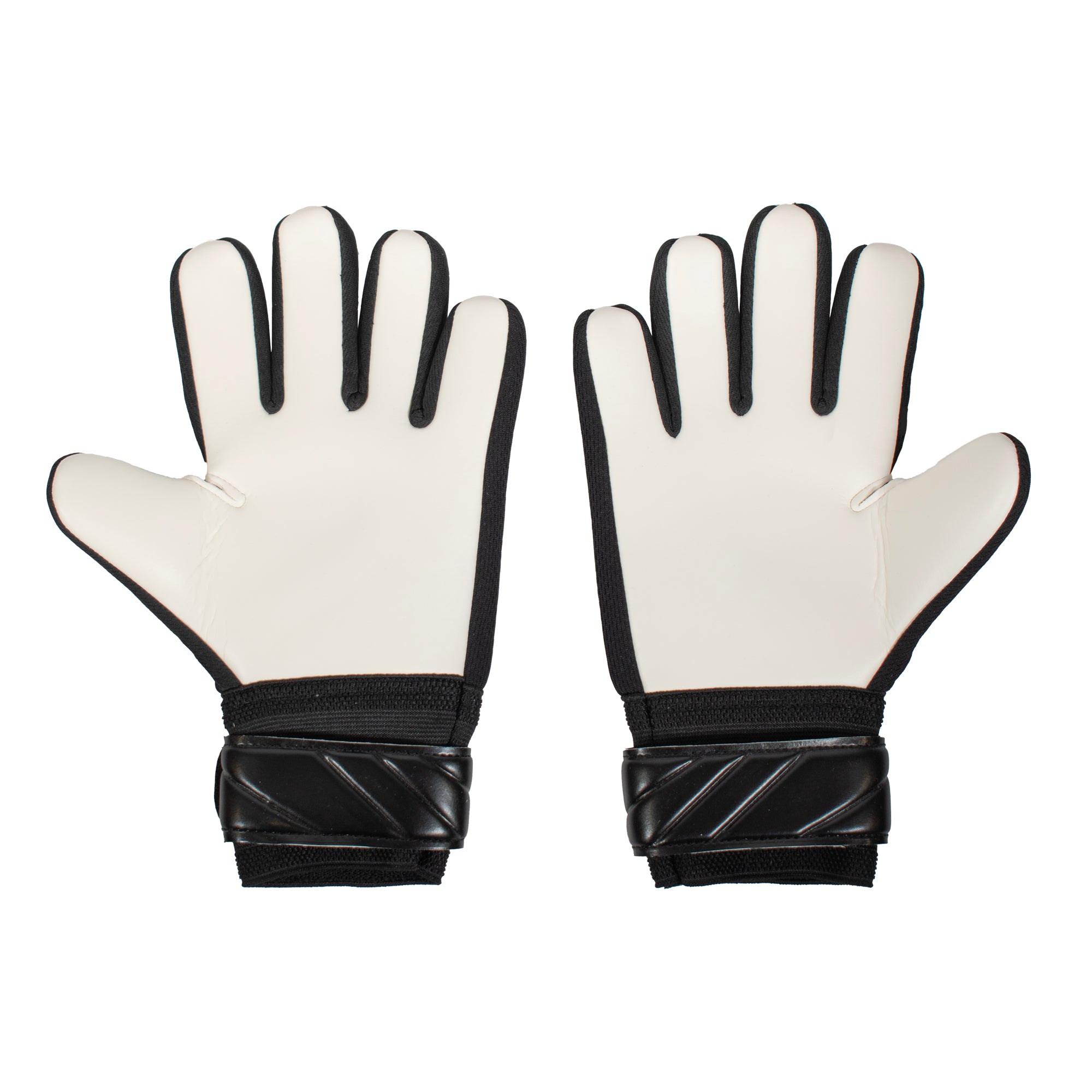 Newcastle United black goalkeeper gloves with club crest & text print to each glove