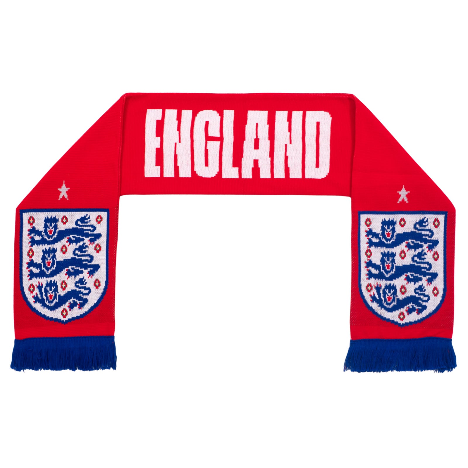 England knitted jacquard scarf