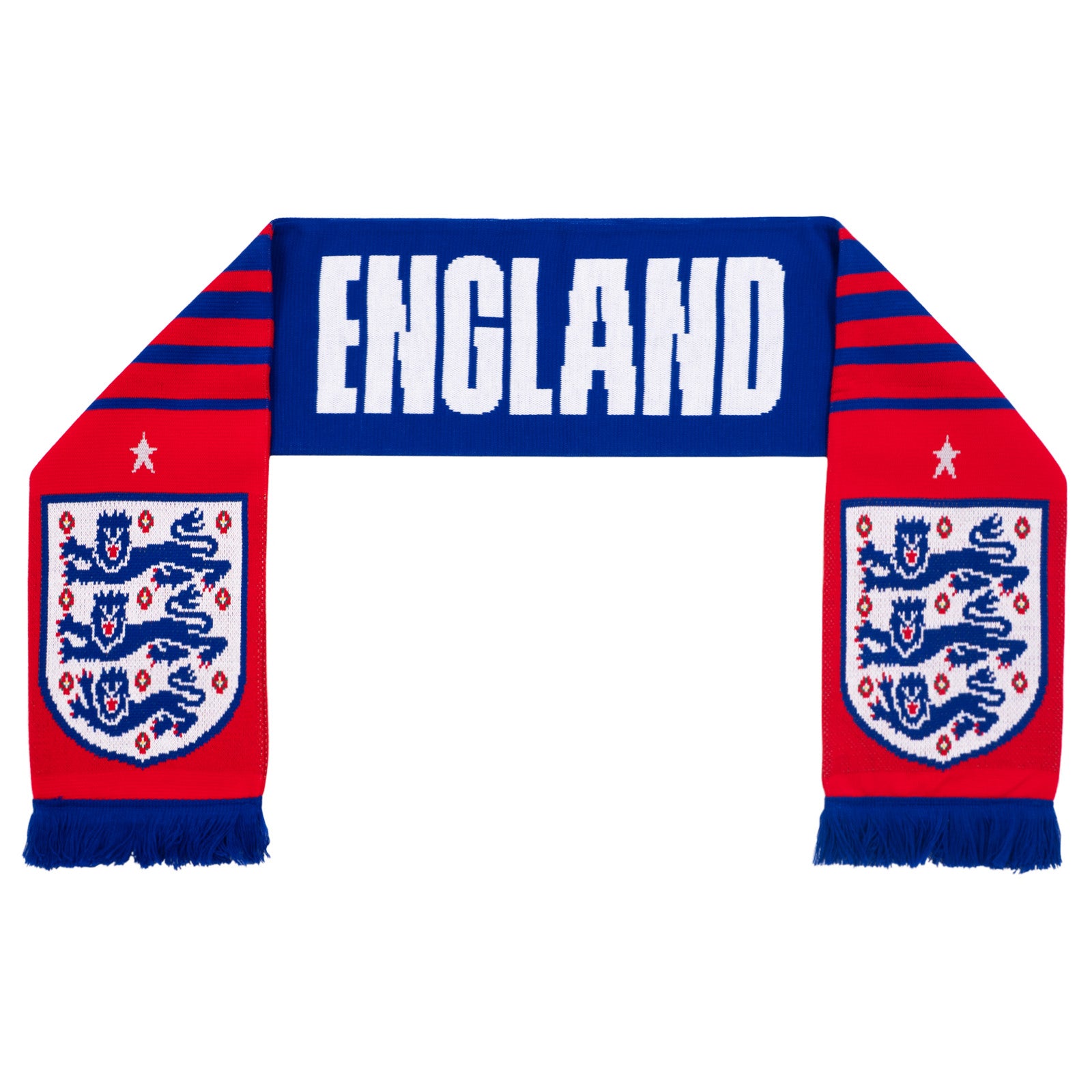 England knitted jacquard scarf
