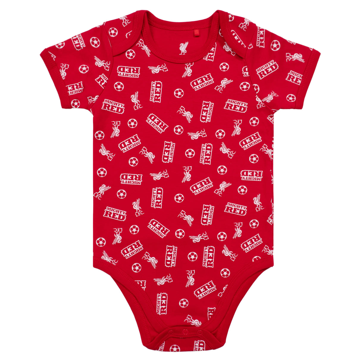 Liverpool FC baby 2pk bodysuit in red & white