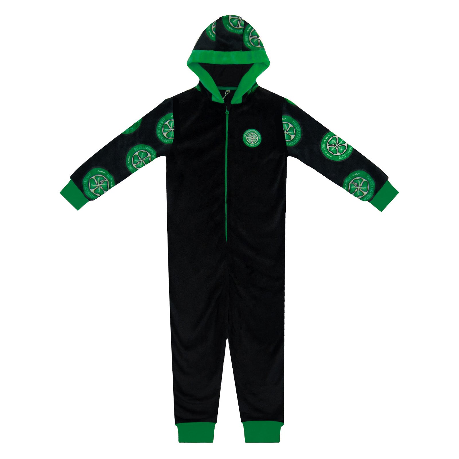 Celtic FC onesie for kids in black