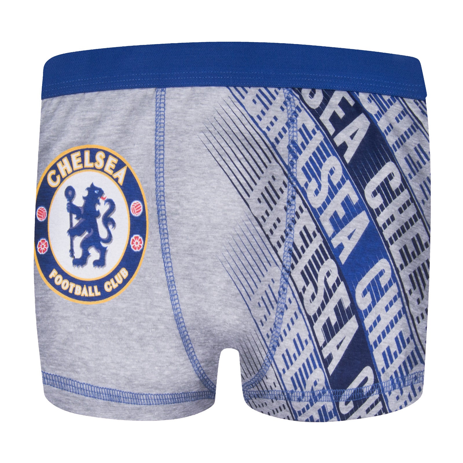 Chelsea boxer shorts for boys in blue