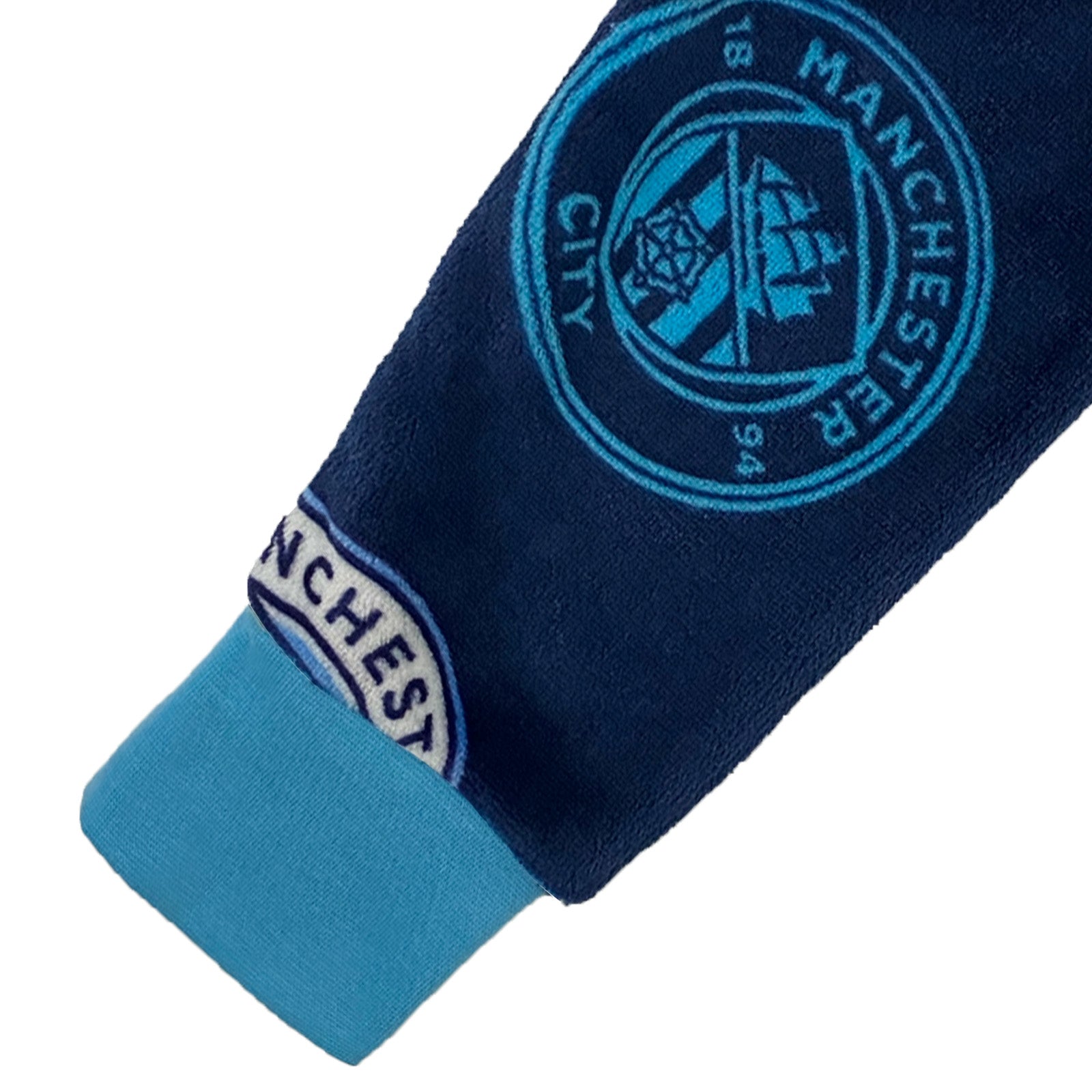 Manchester City onesie for kids in navy blue