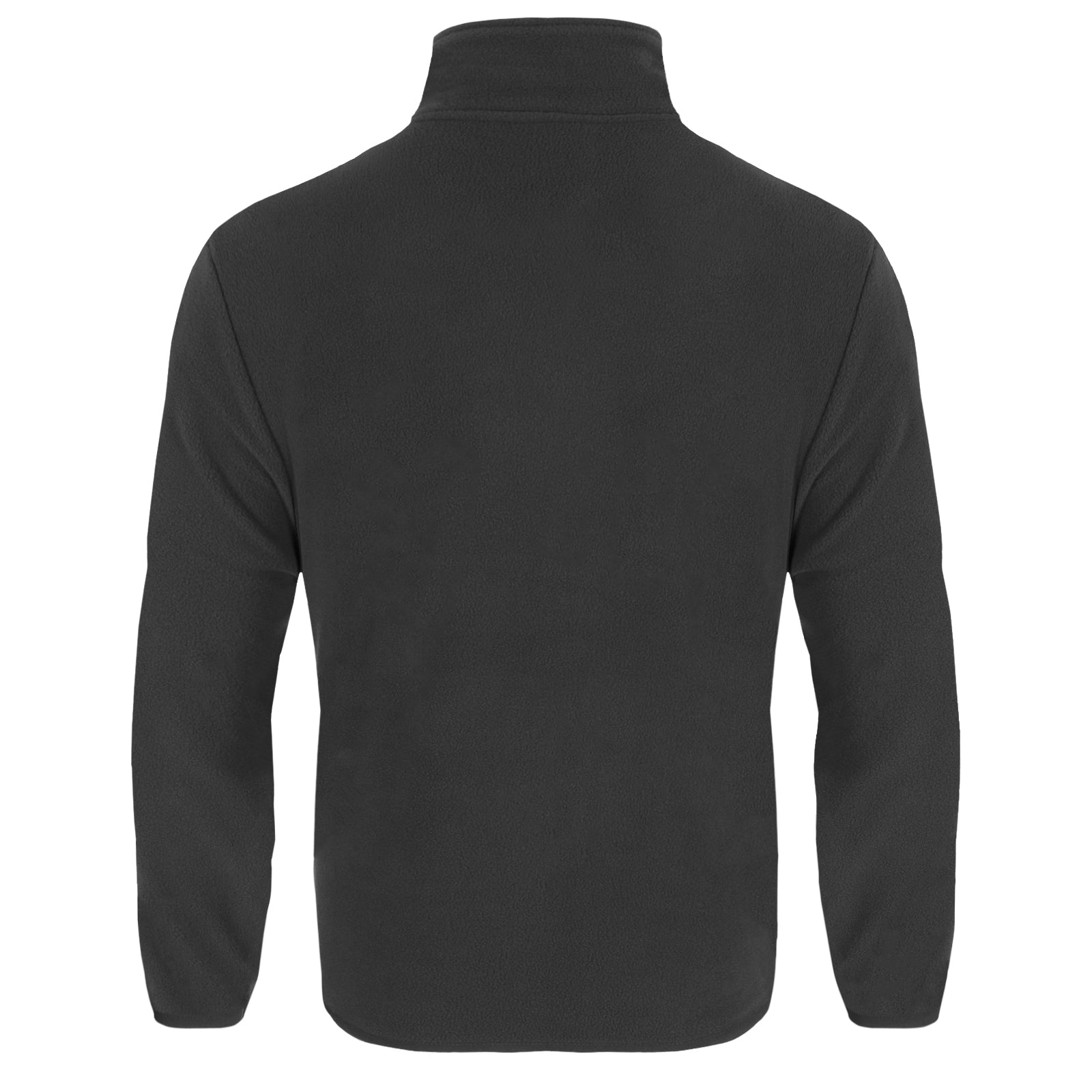 Arsenal adults microfleece jacket in grey with a woven club crest to chest.