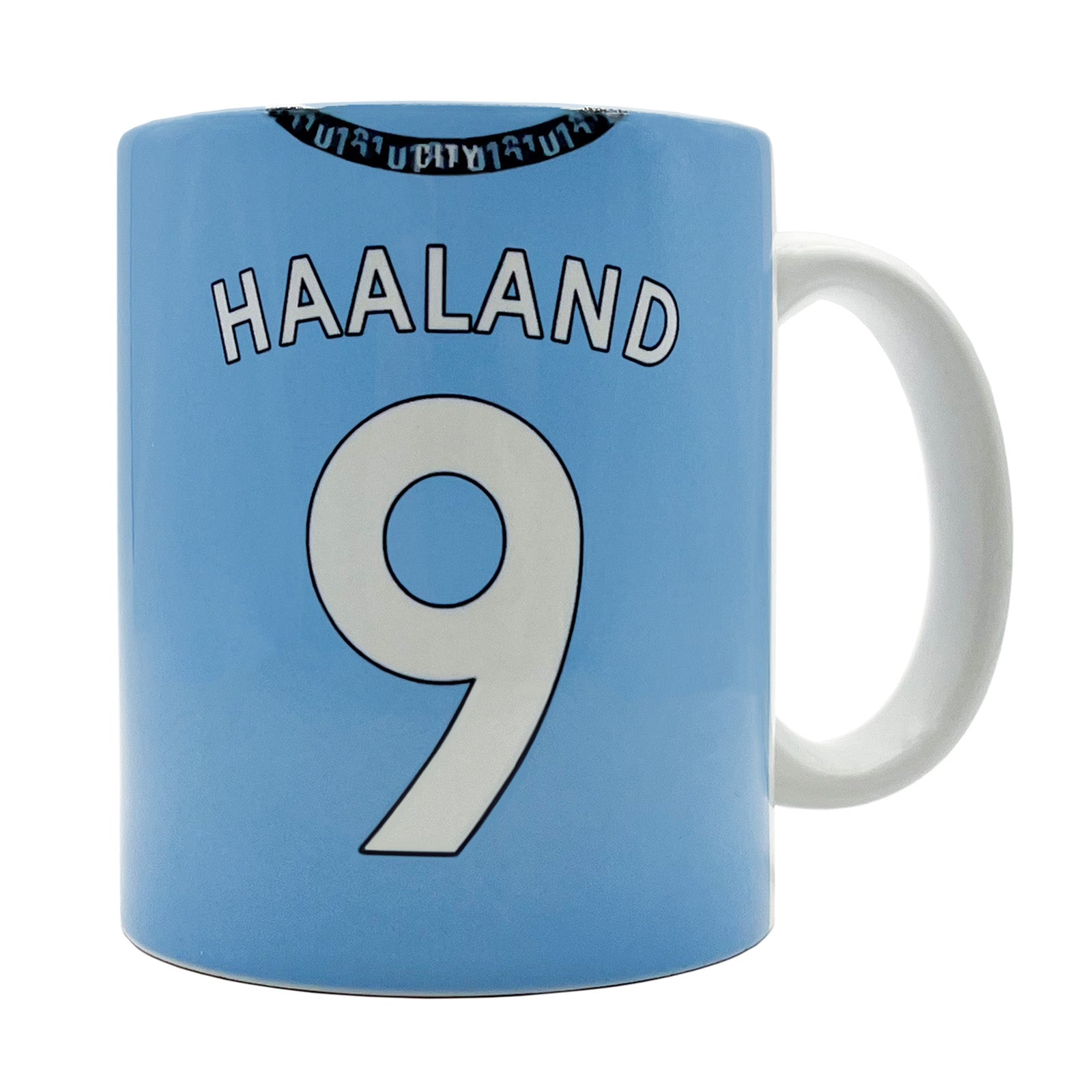 Manchester City legends Foden mug in blue
