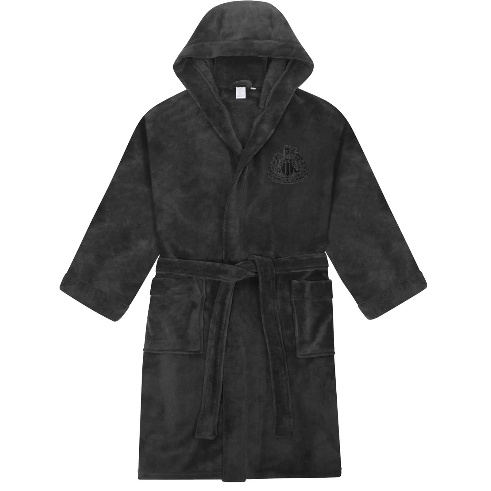 Newcastle United adults dressing gown in grey with crest