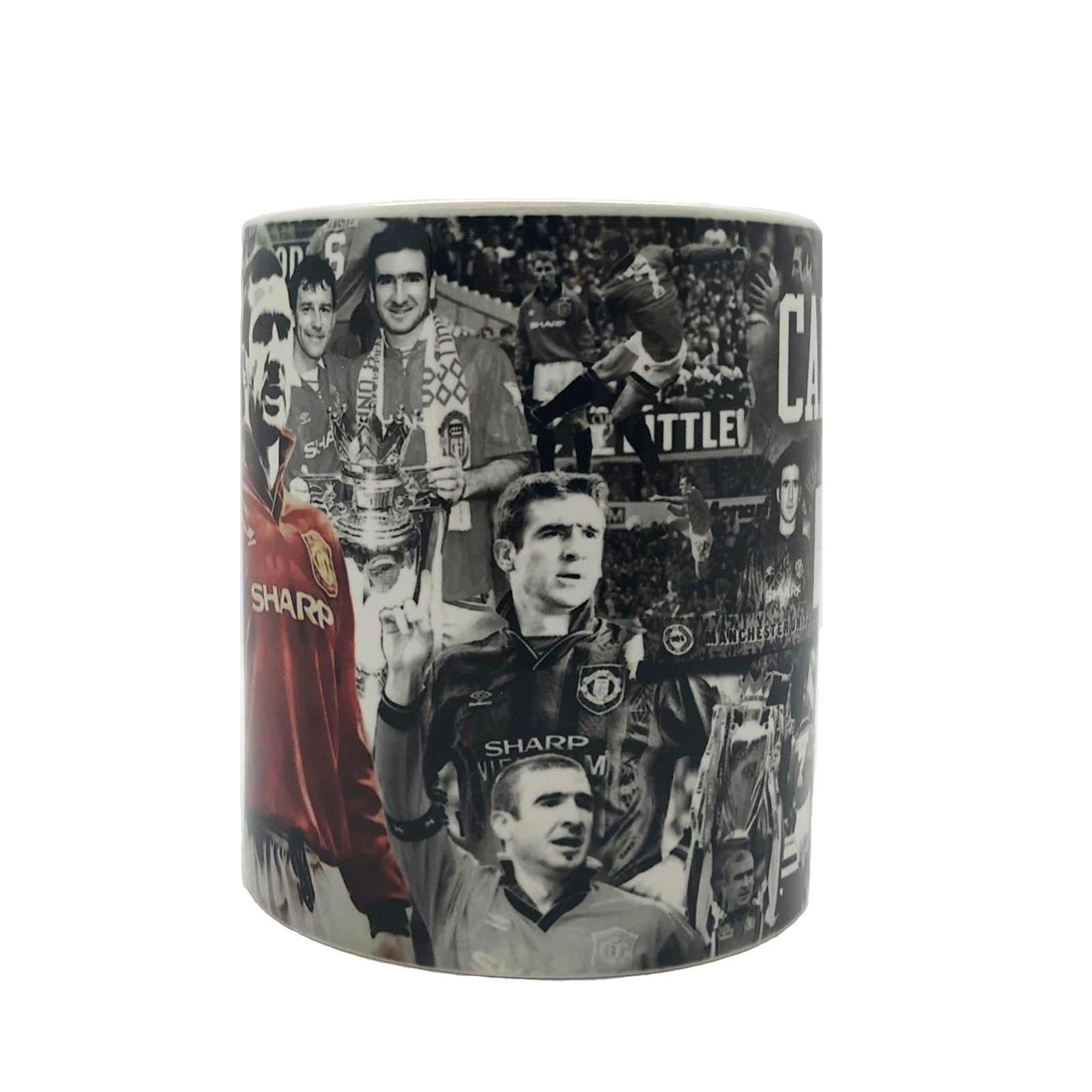 Man United mug - legends Eric Cantona in red