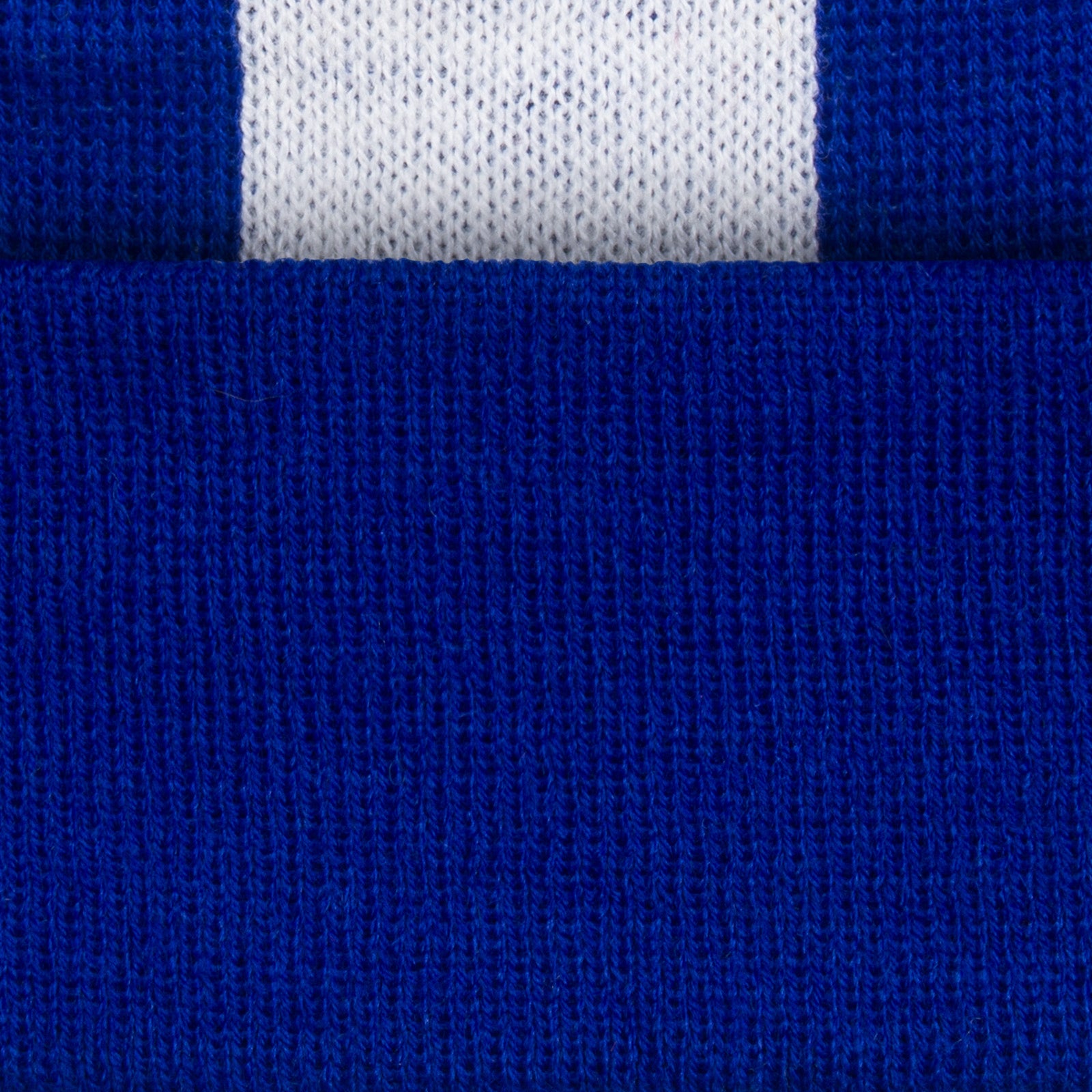 Sheffield Wednesday retro knitted bobble hat in blue 1993 colours