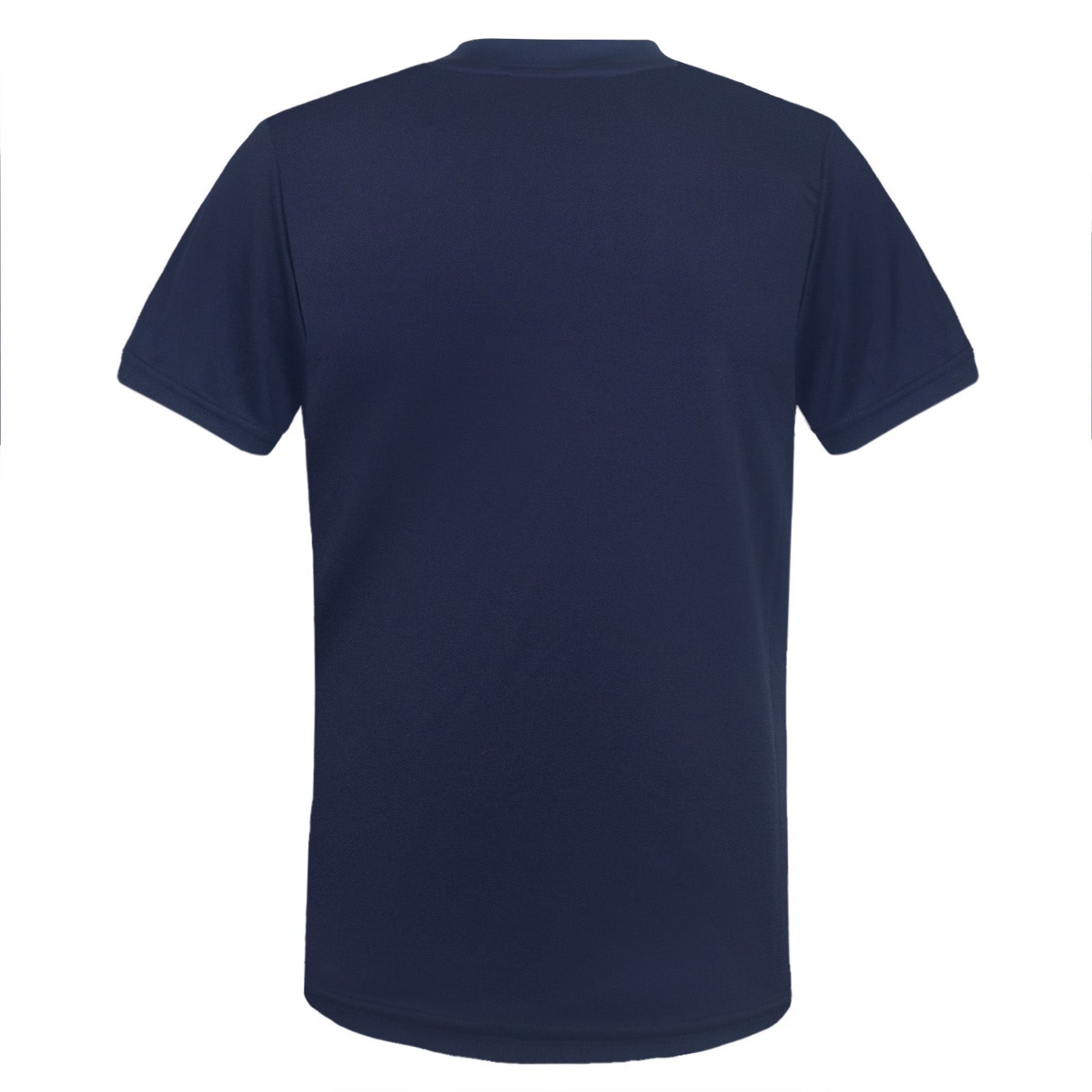 Scotland FA kids polyester T-shirt in navy blue with woven crest to chest.