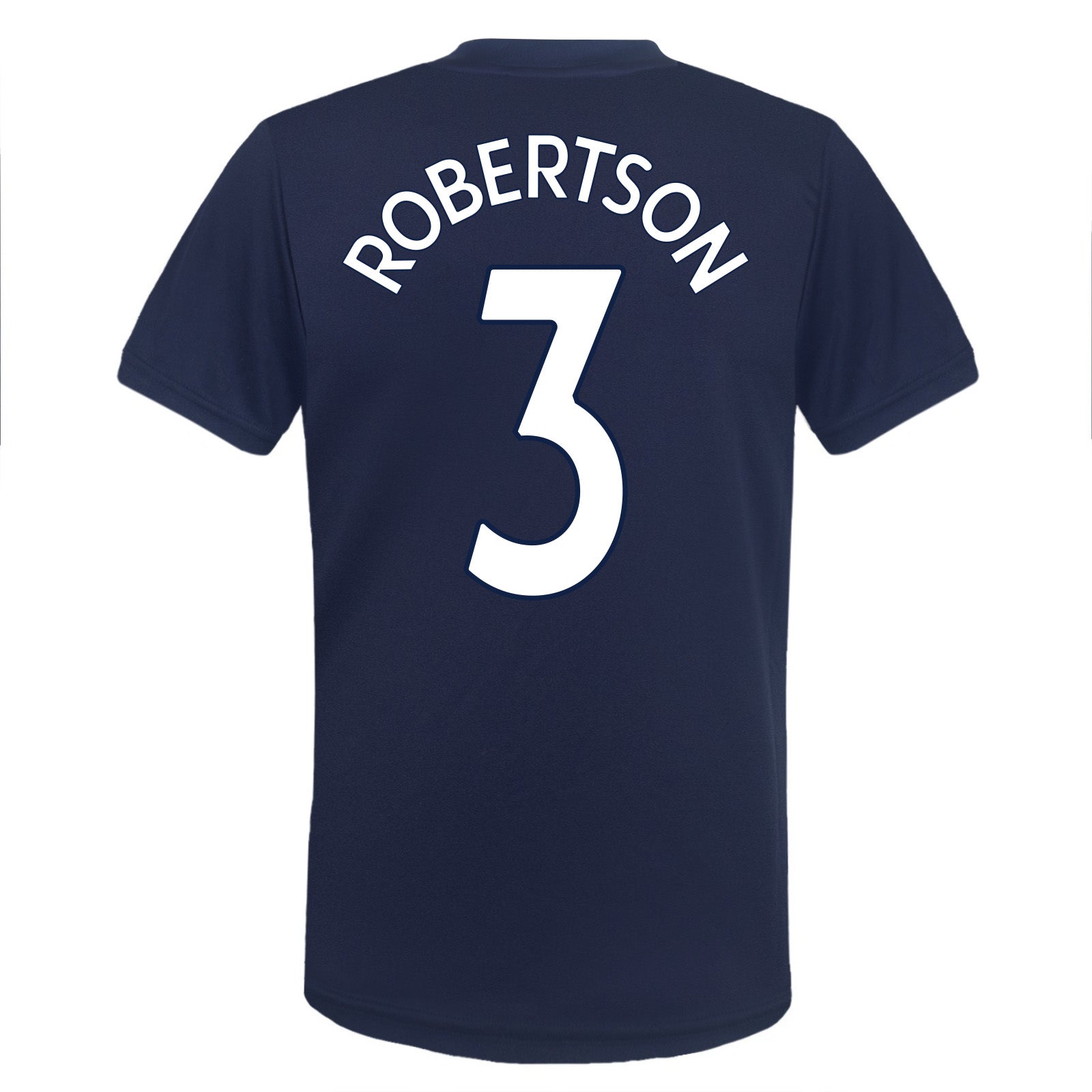 Scotland FA kids polyester T-shirt in navy blue with woven crest to chest.