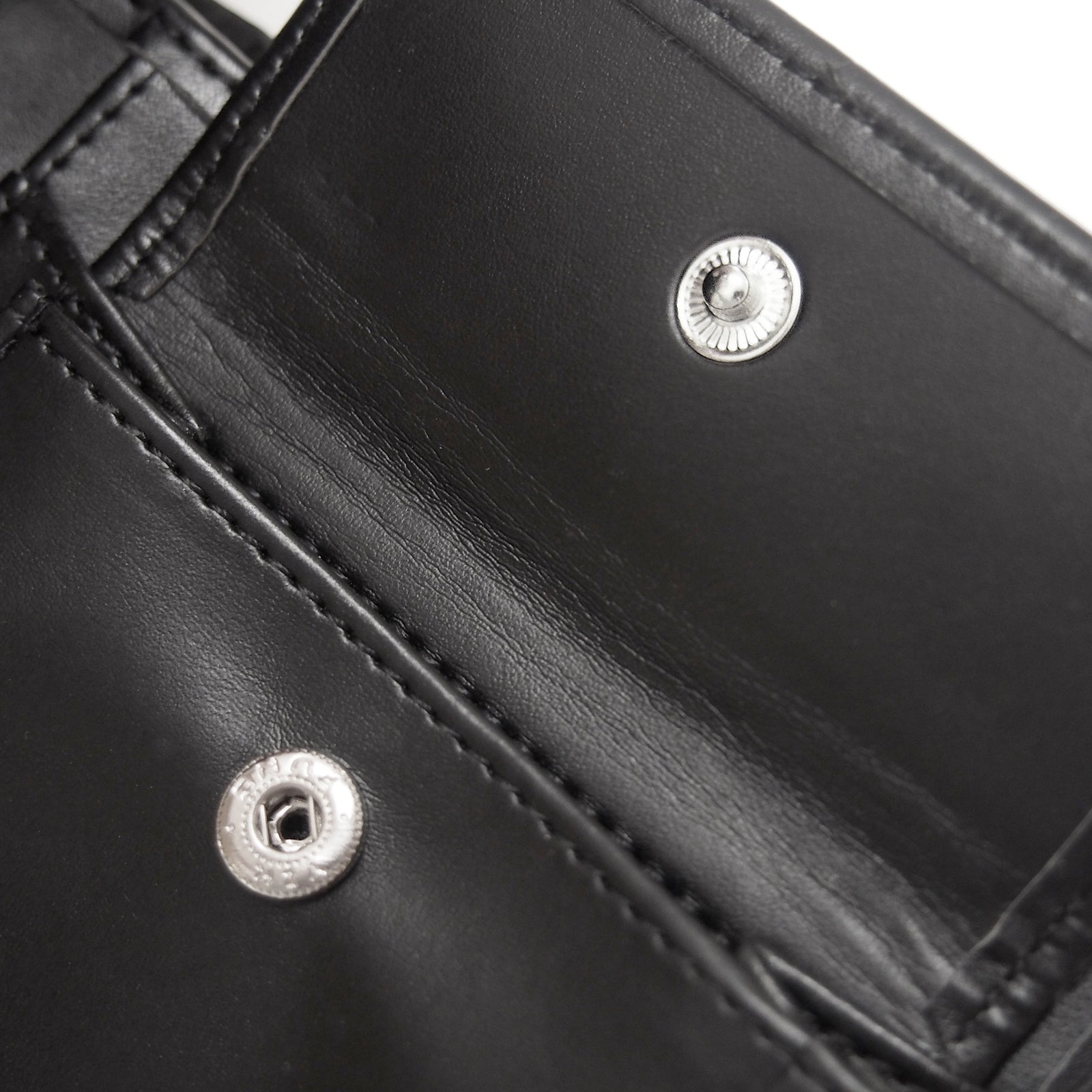 Aston Villa faux leather wallet in black with embossed club crest