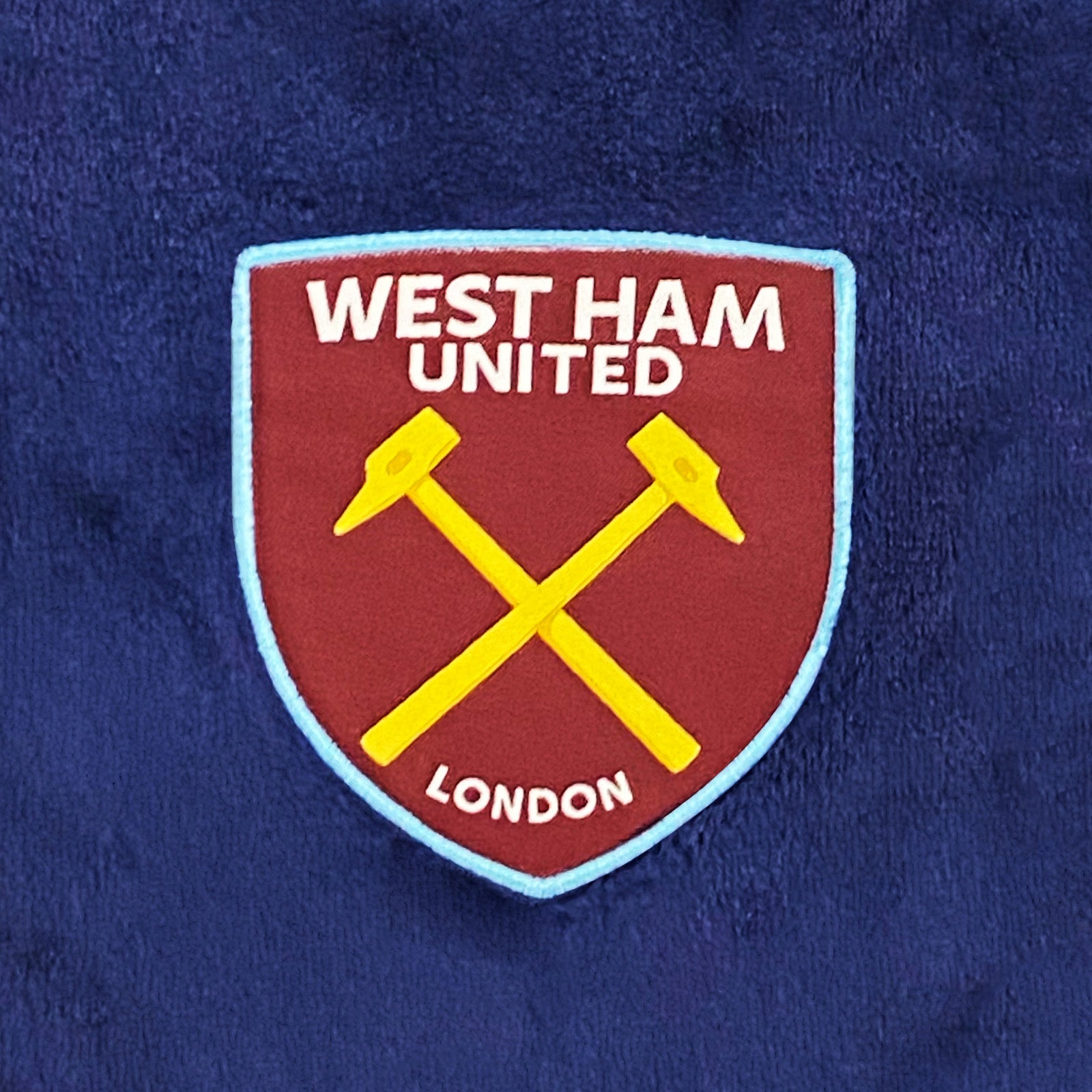 West Ham United onesie for kids in blue