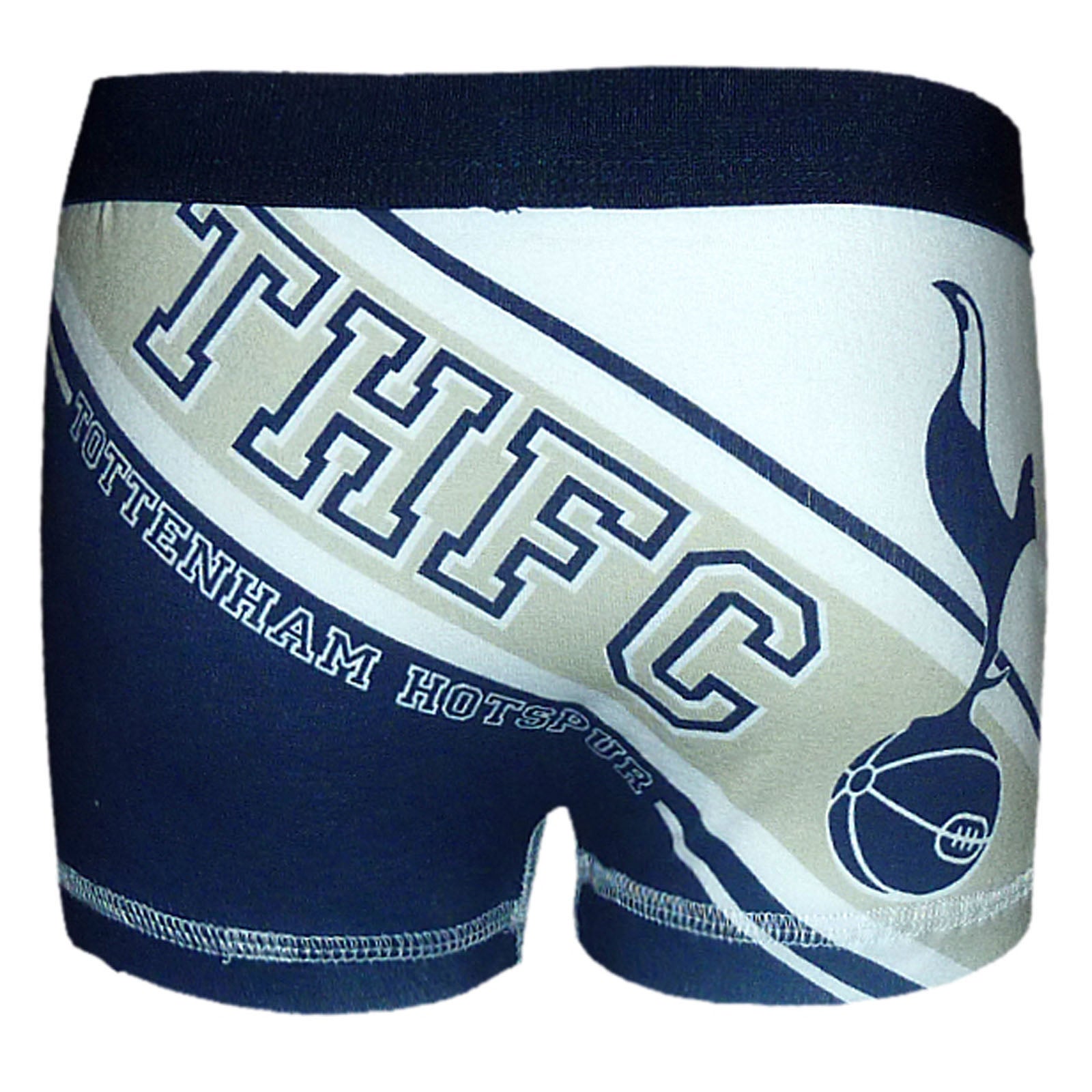 Spurs boxer shorts for boys in white