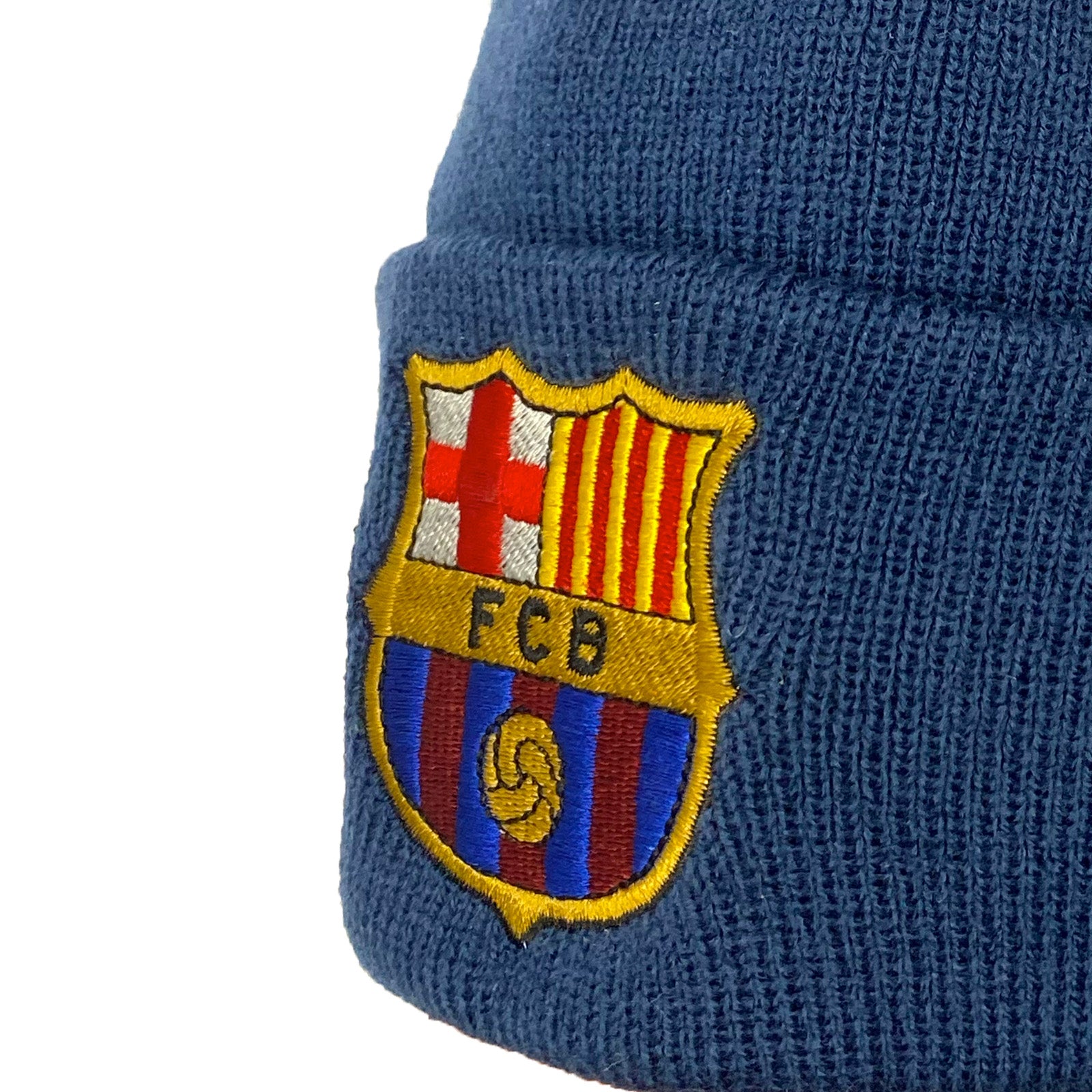 FC Barcelona Mens Knitted Hat