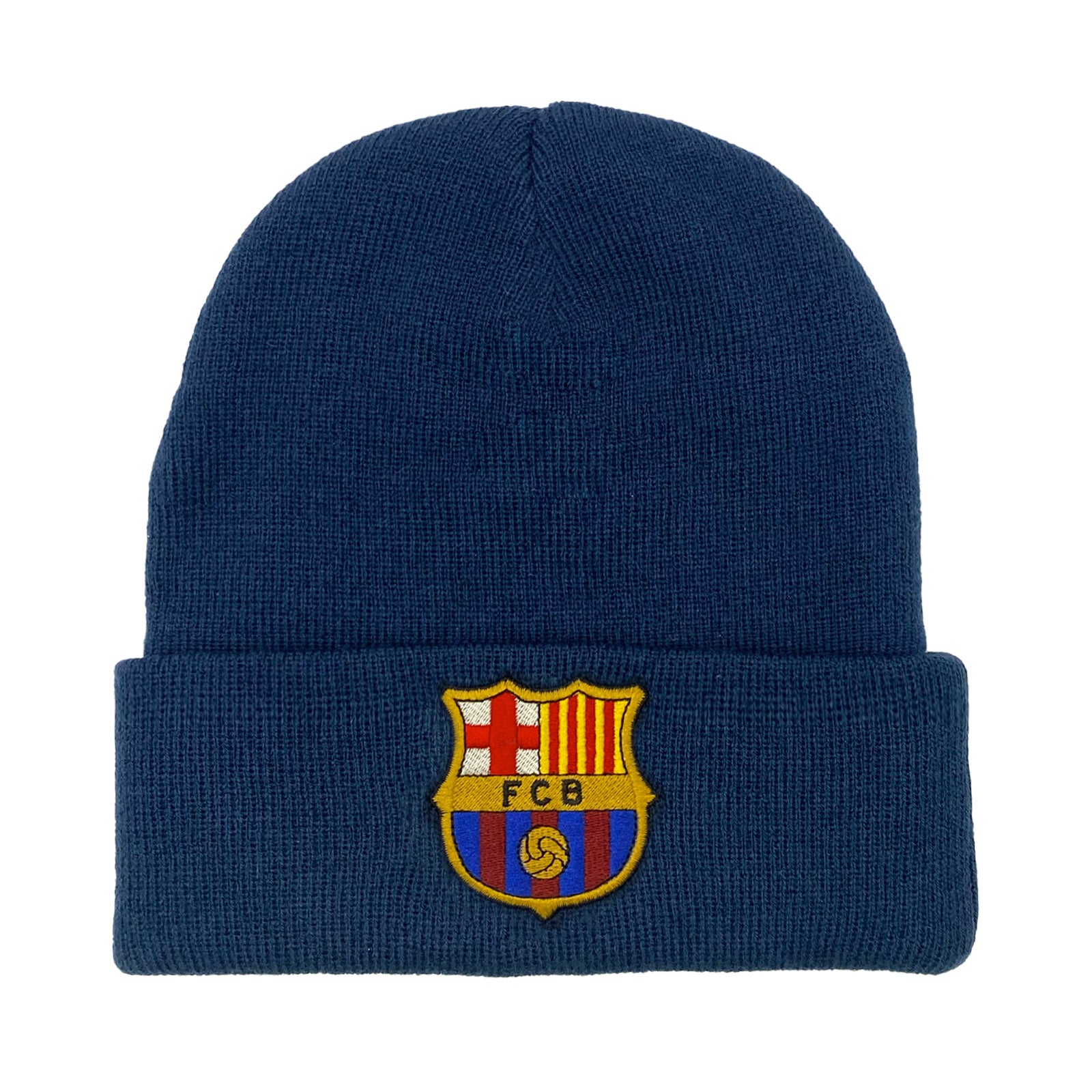 FC Barcelona Mens Knitted Hat