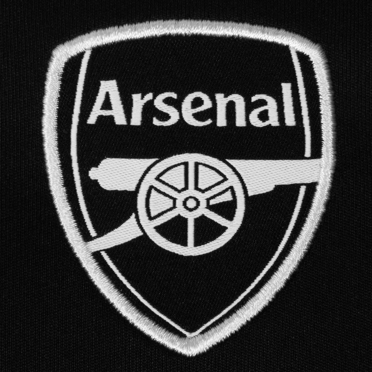 Arsenal kids T-shirt in black with club crest to chest