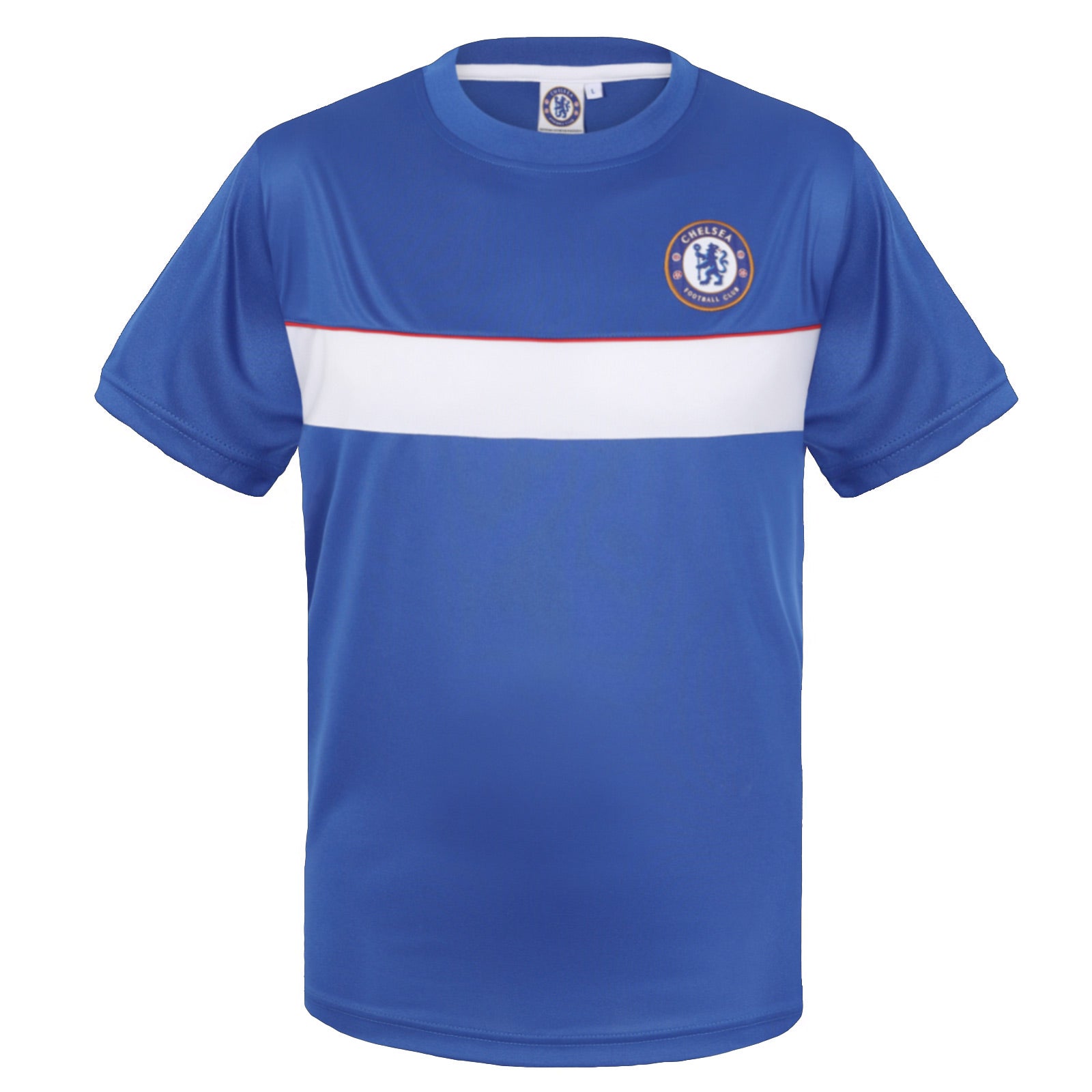 Chelsea kids T-shirt in blue with club crest to chest