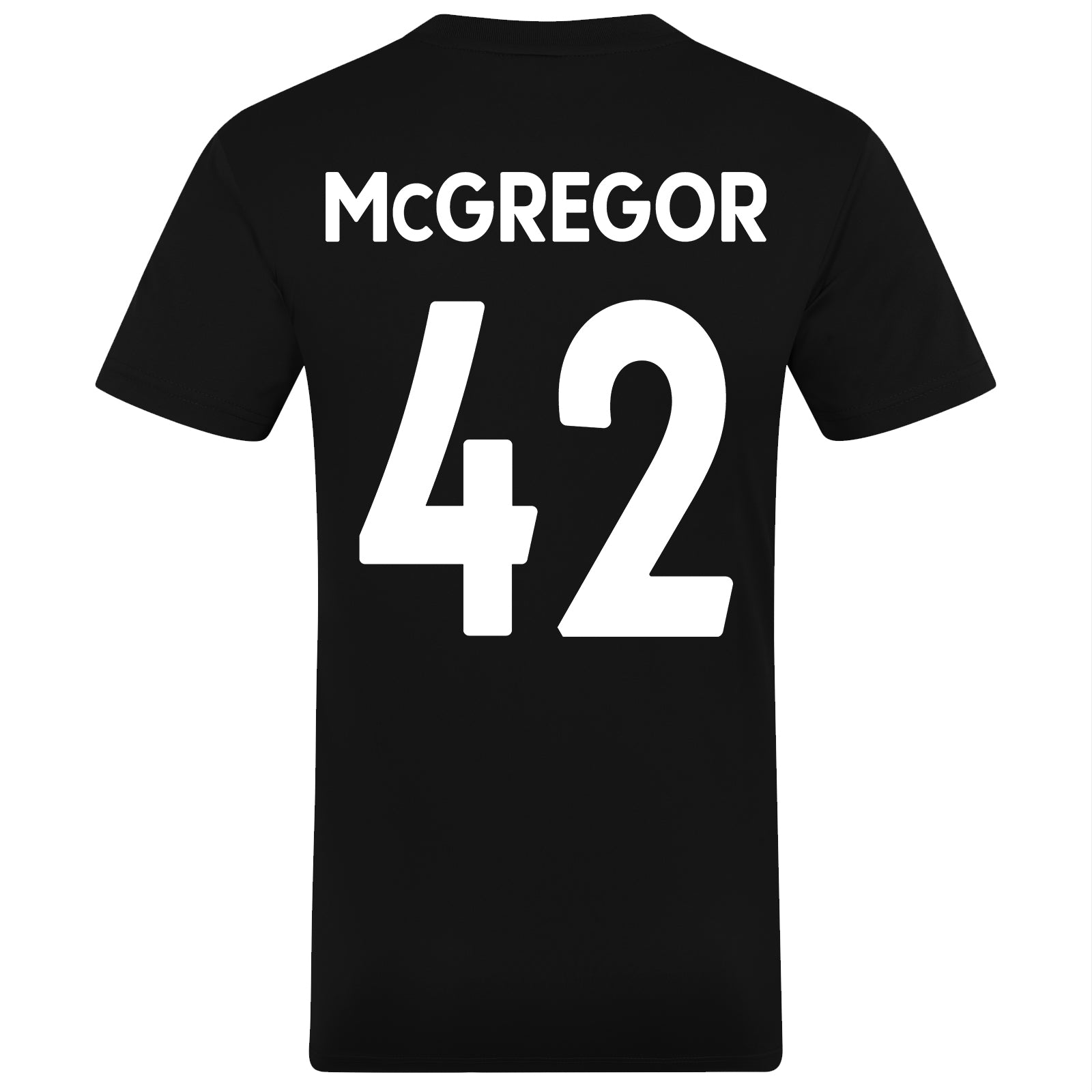 Celtic adults T-shirt in black & green stripe with club crest to chest