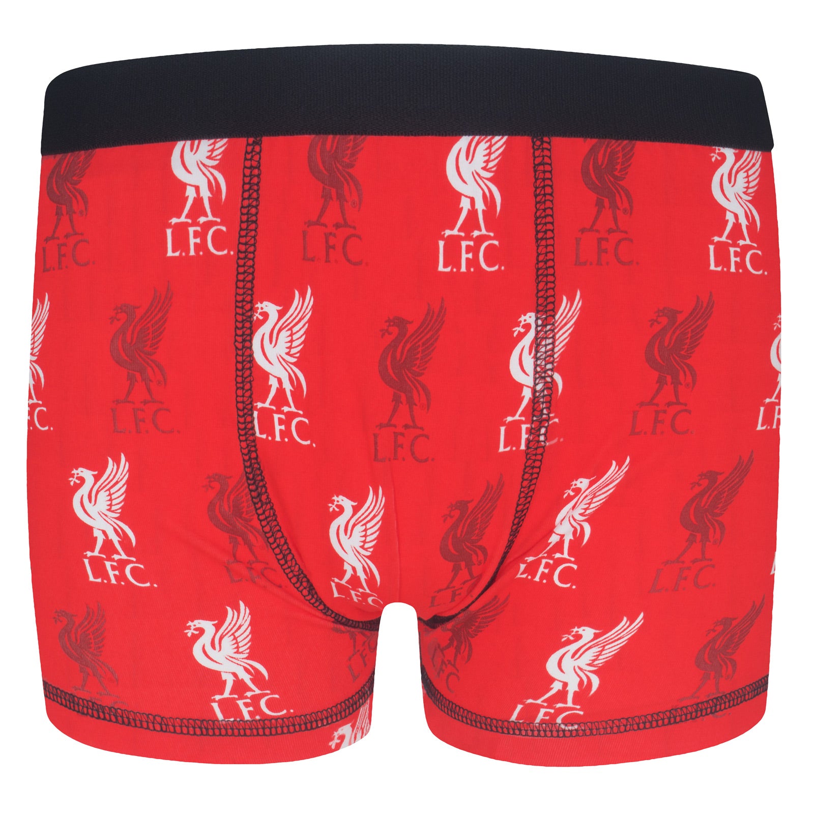 Liverpool boxer shorts for boys in red