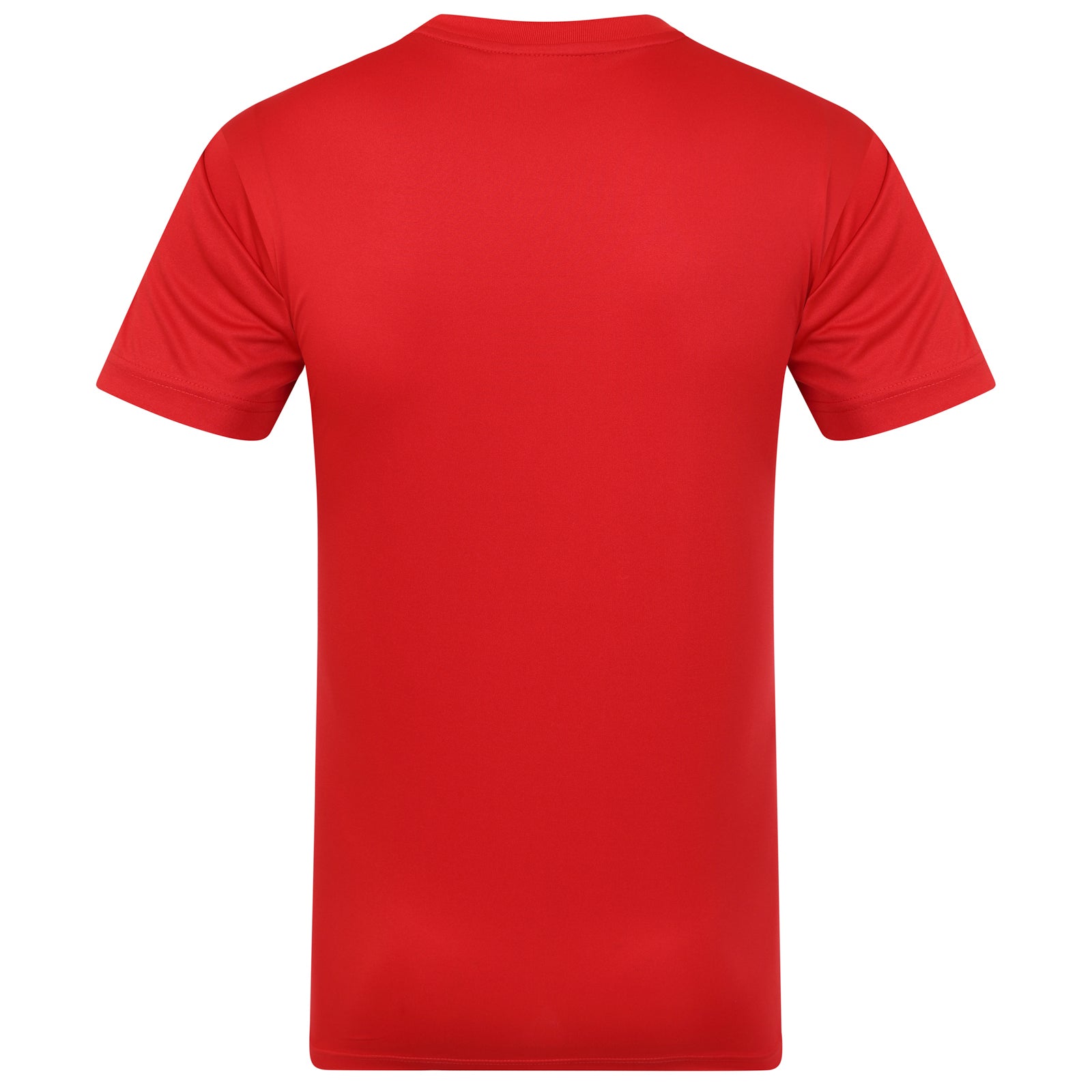 Sunderland adults poly T-shirt in red with club crest to chest