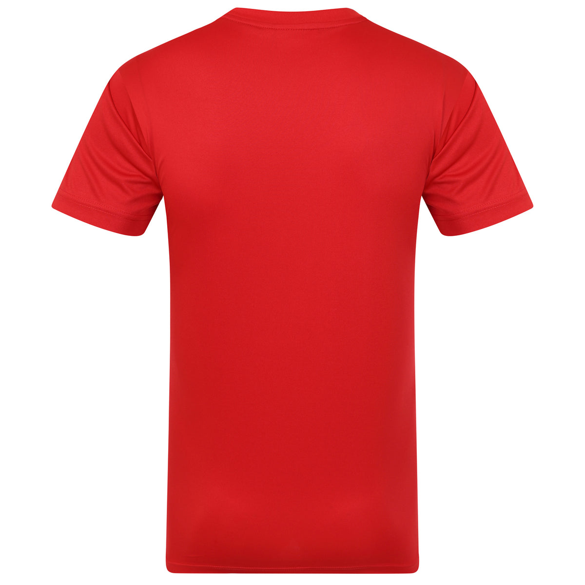 Sunderland adults poly T-shirt in red with club crest to chest