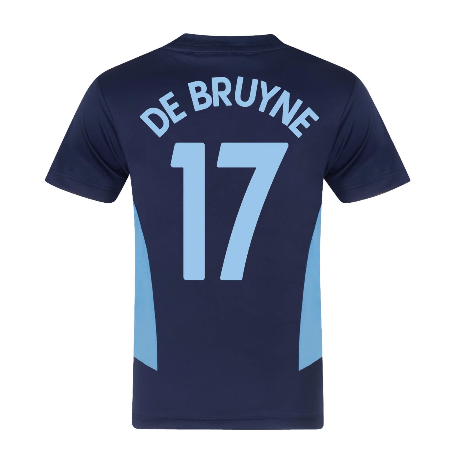 Man City kids T-shirt in navy blue with club crest to chest