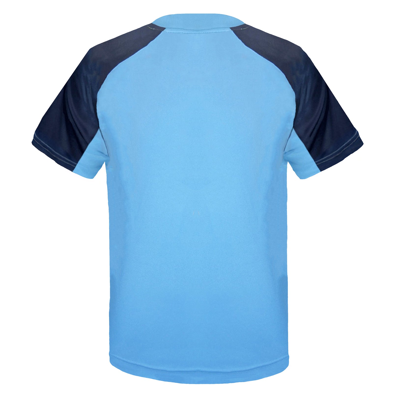 Man City kids T-shirt in sky blue with club crest to chest