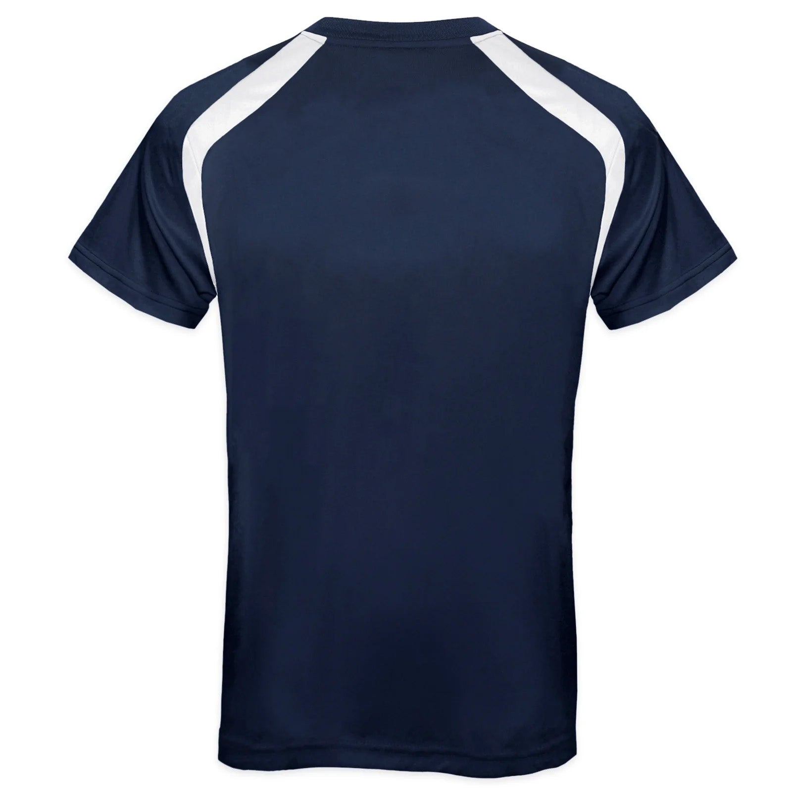 Spurs adults poly T-shirt in navy blue with club crest to chest