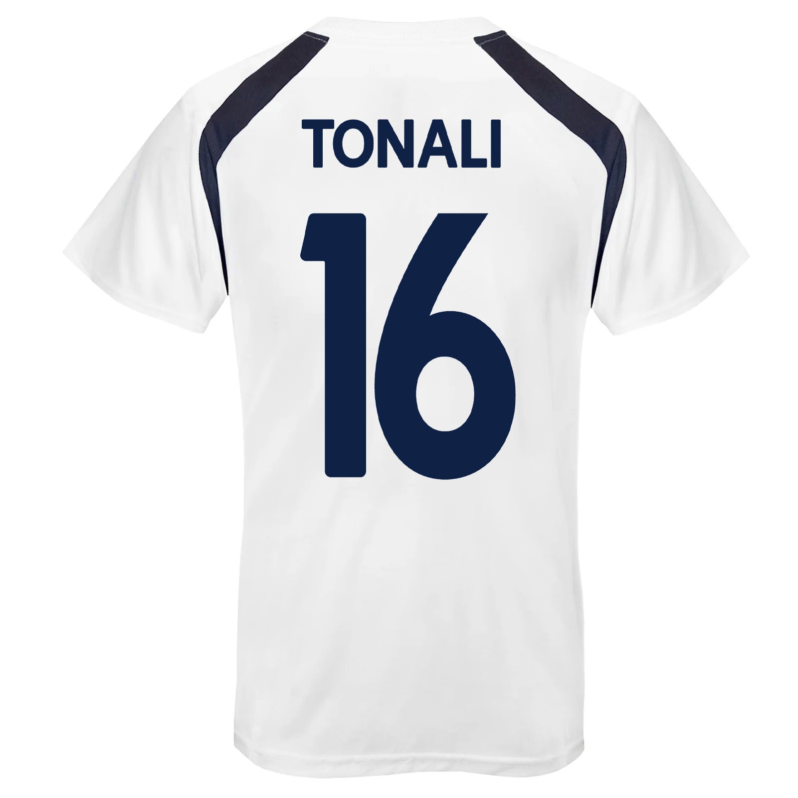 Spurs kids poly T-shirt in white with club crest to chest