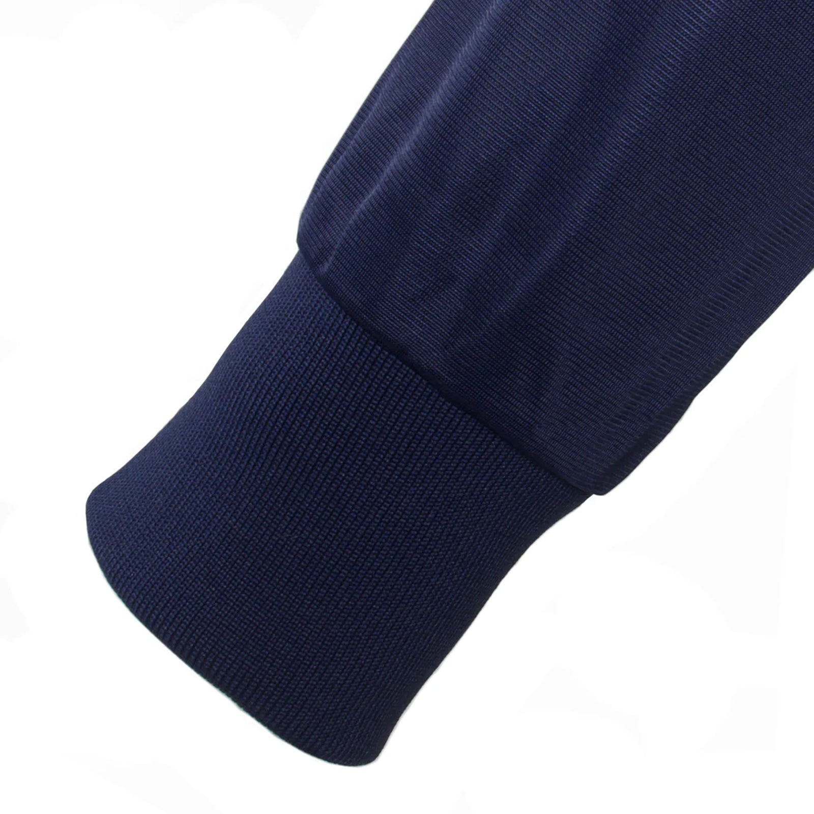 Spurs adults retro track jacket in navy blue with club crest to chest.