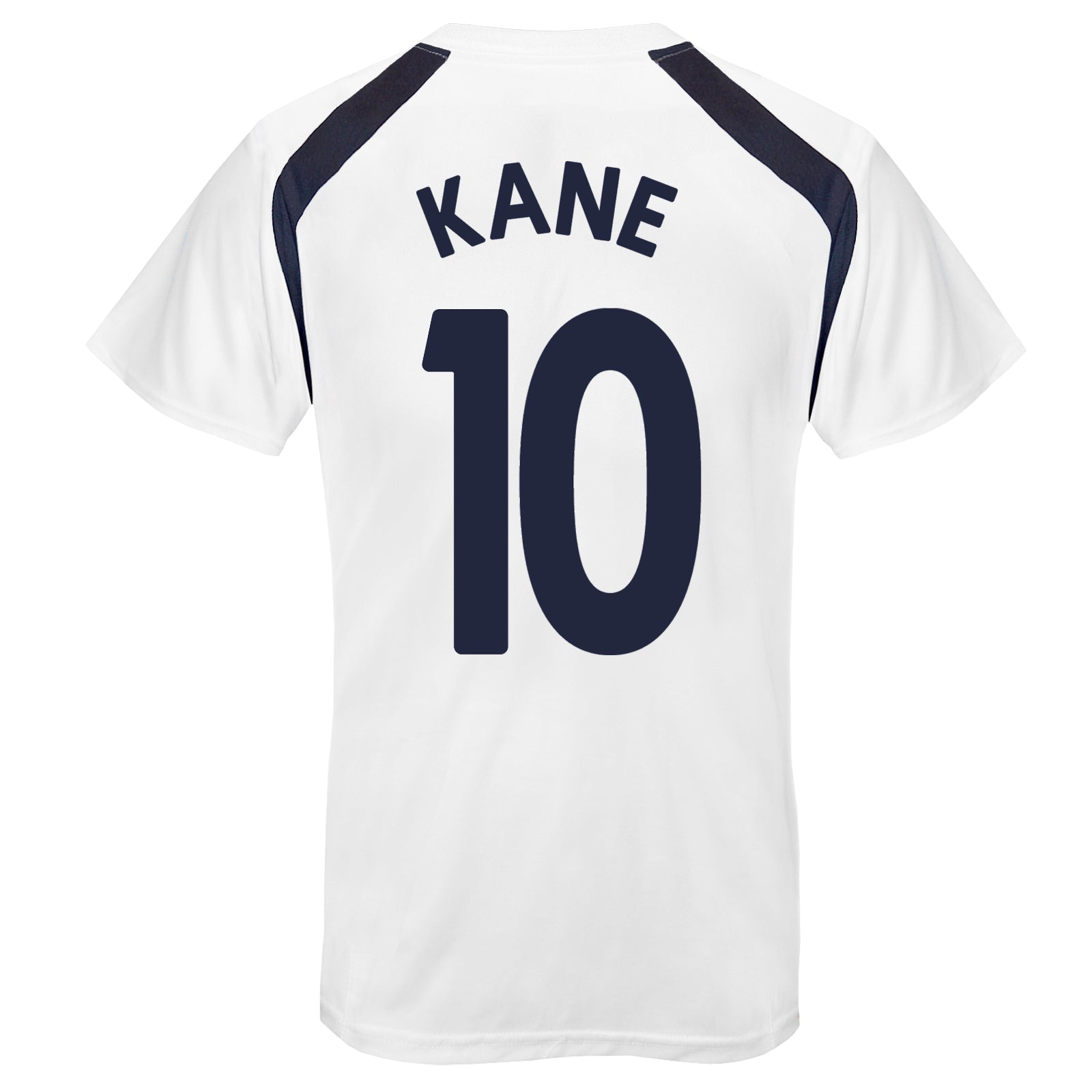 Spurs kids poly T-shirt in white with club crest to chest