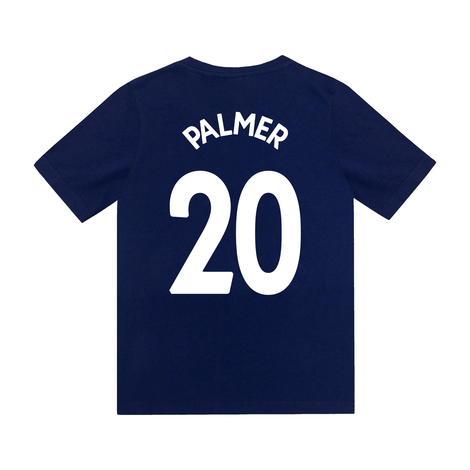 Chelsea kids pyjamas in blue. Short sleeve top with Chelsea branded graphic and shorts with CFC logo to the left leg